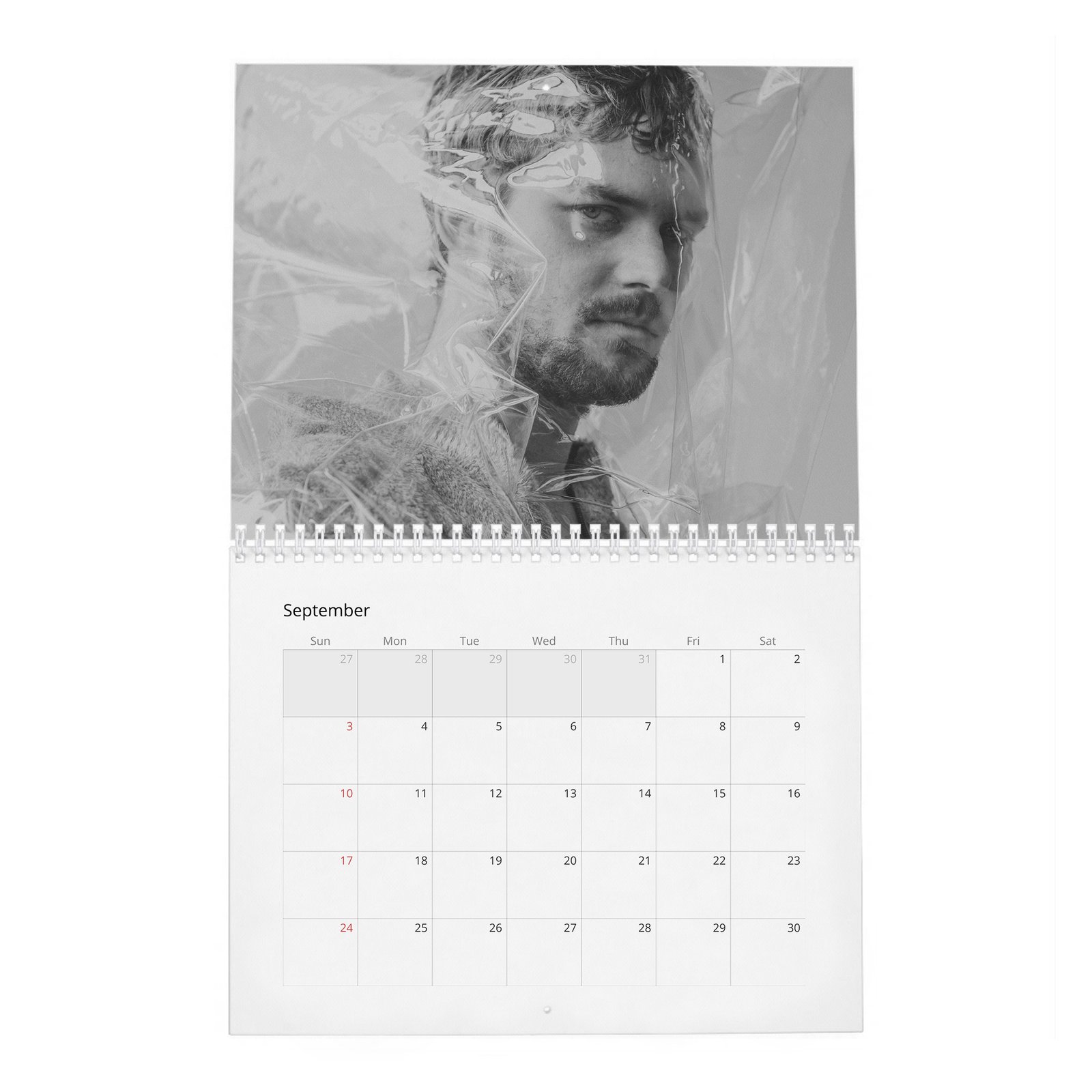 09 Finn Jones - Laterals 2027 Wall Calendar