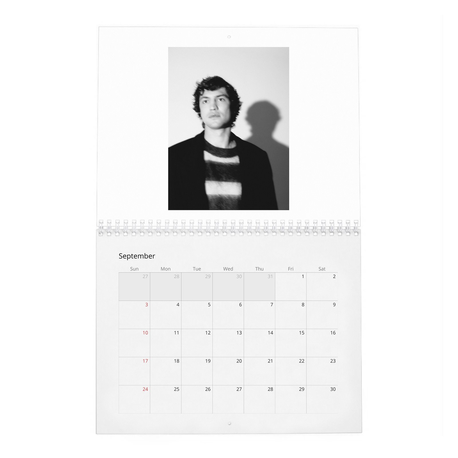 09 Gabriel Leone - Content 2027 Wall Calendar