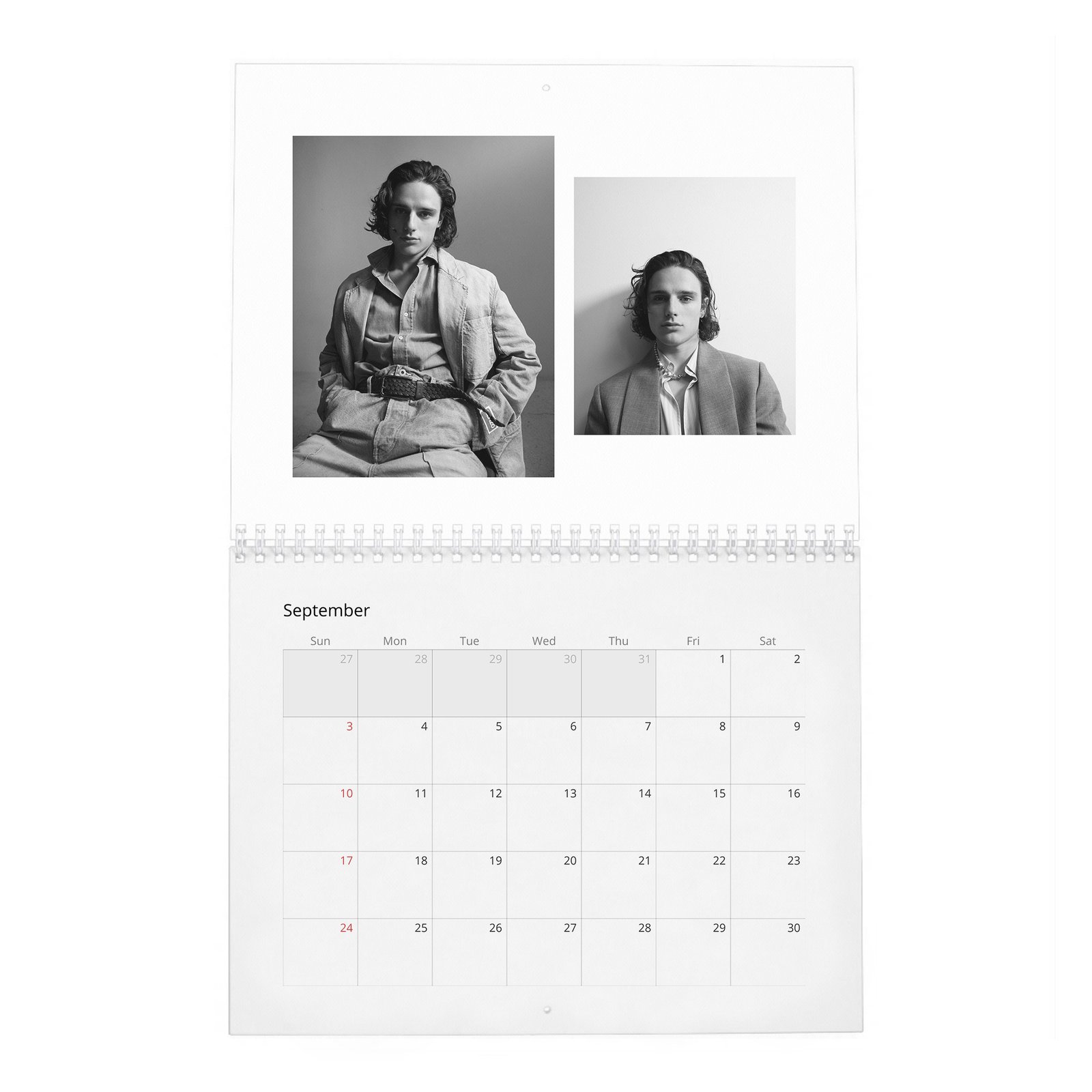 Harry Collett - Fire In The Belly 2027 Wall Calendar