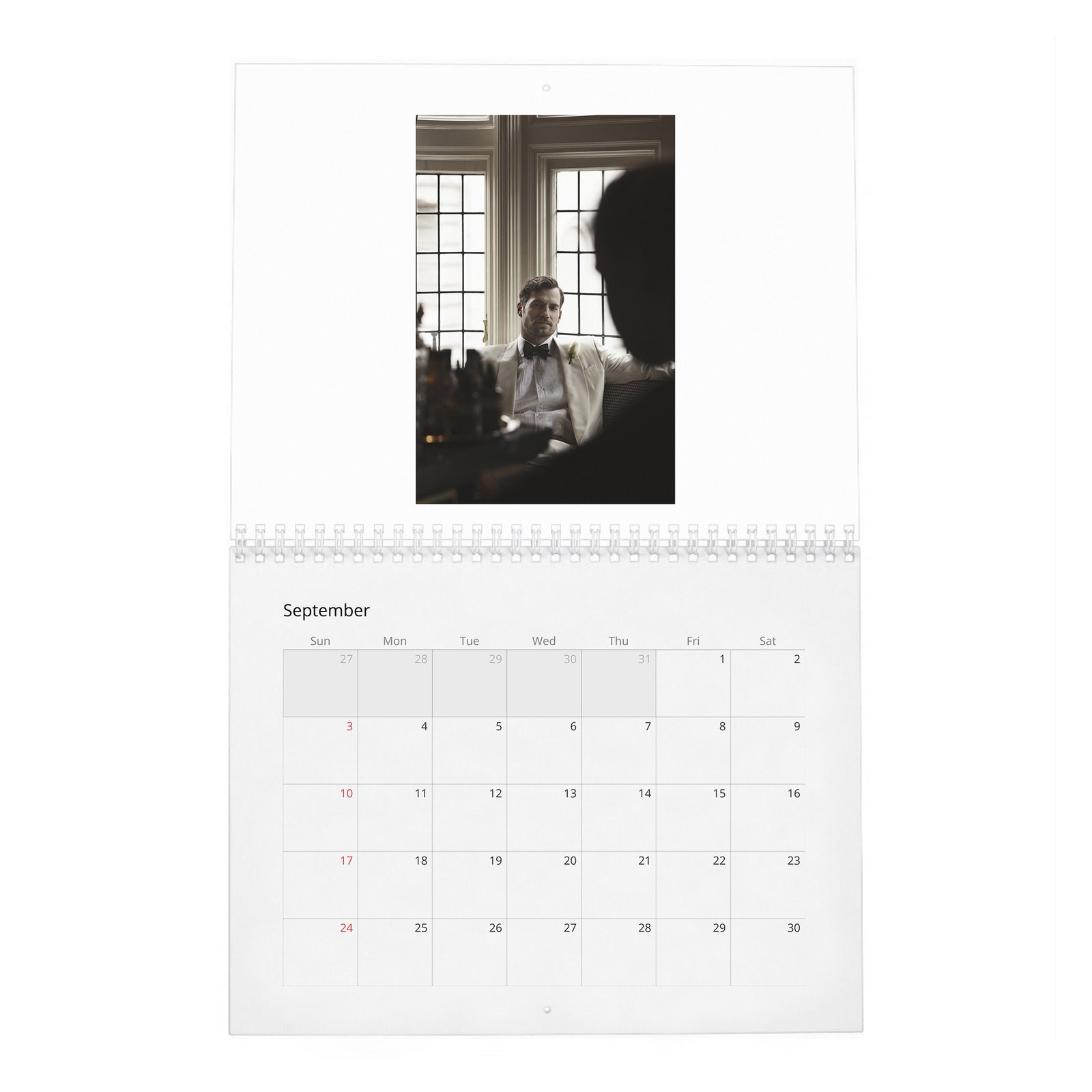 09 Henry Cavill - Poetic Justice 2027 Wall Calendar