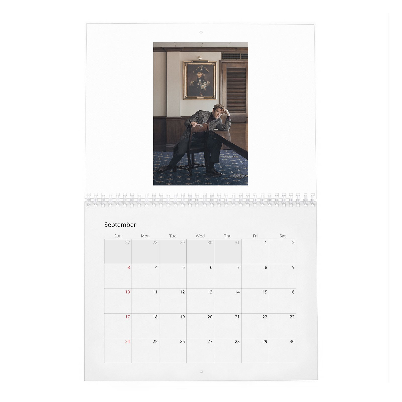 James Franco - The Real 2027 Wall Calendar