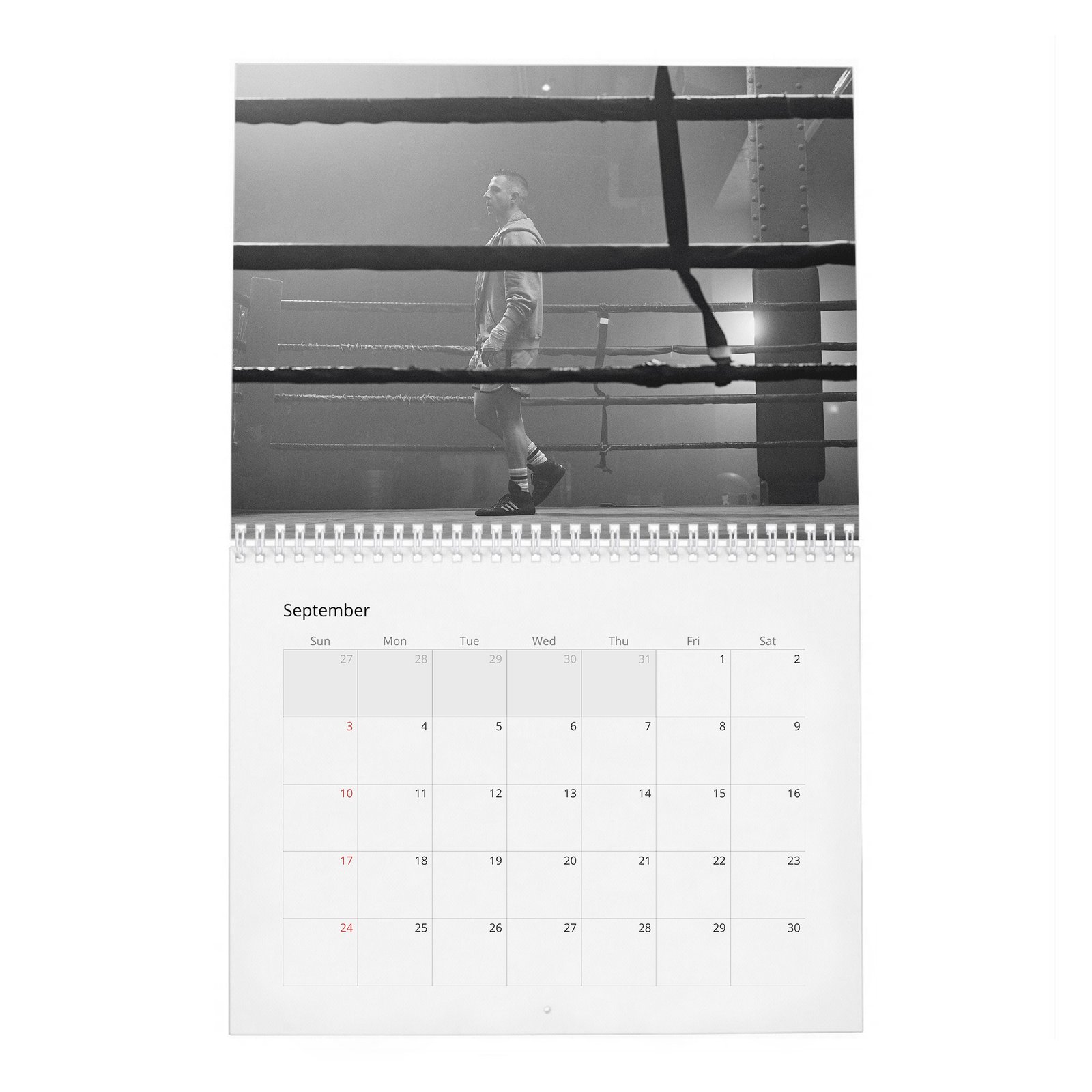 09 Jeremy Strong - The Relentless 2027 Wall Calendar