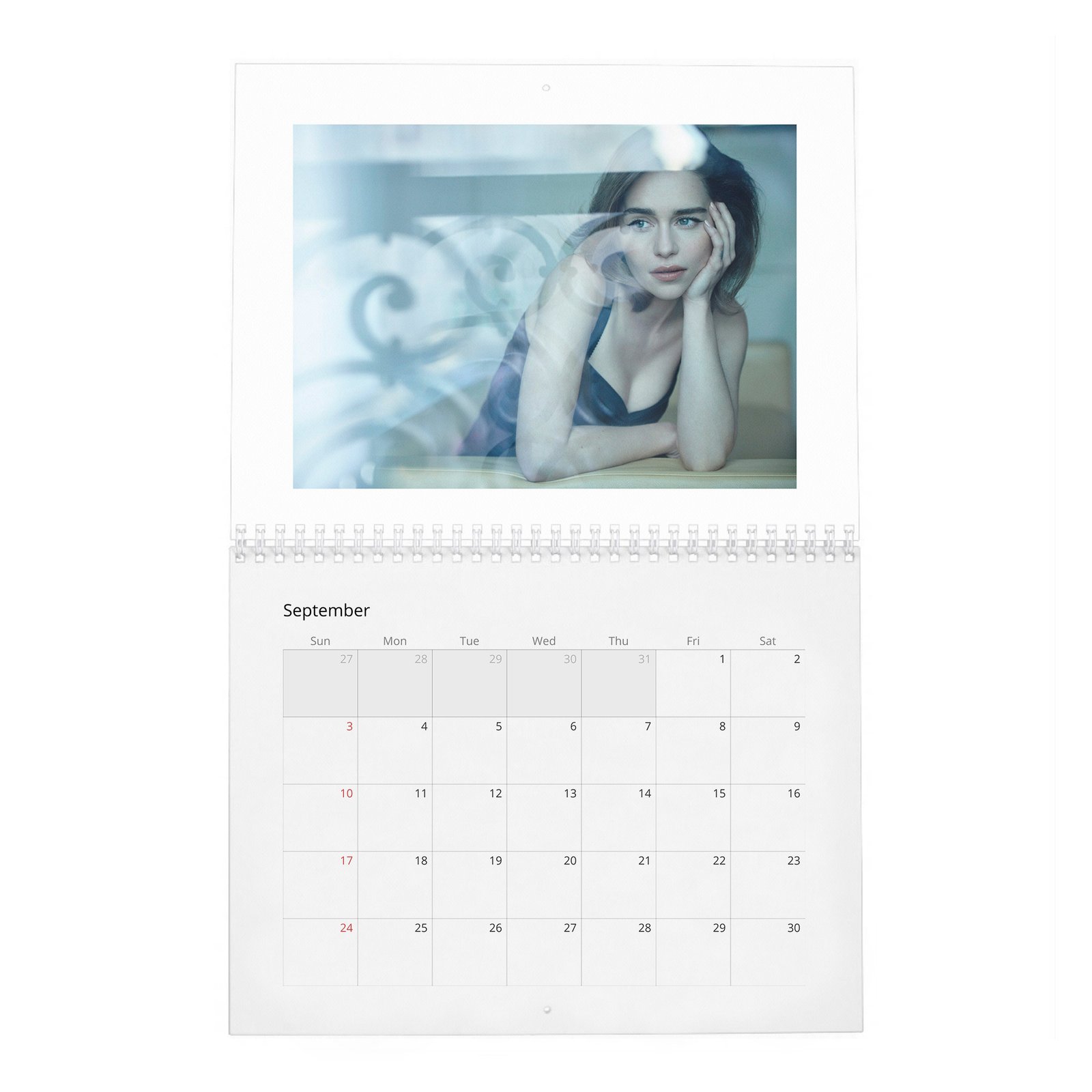 Emilia Clarke - Makes It Reign 2027 Wall Calendar