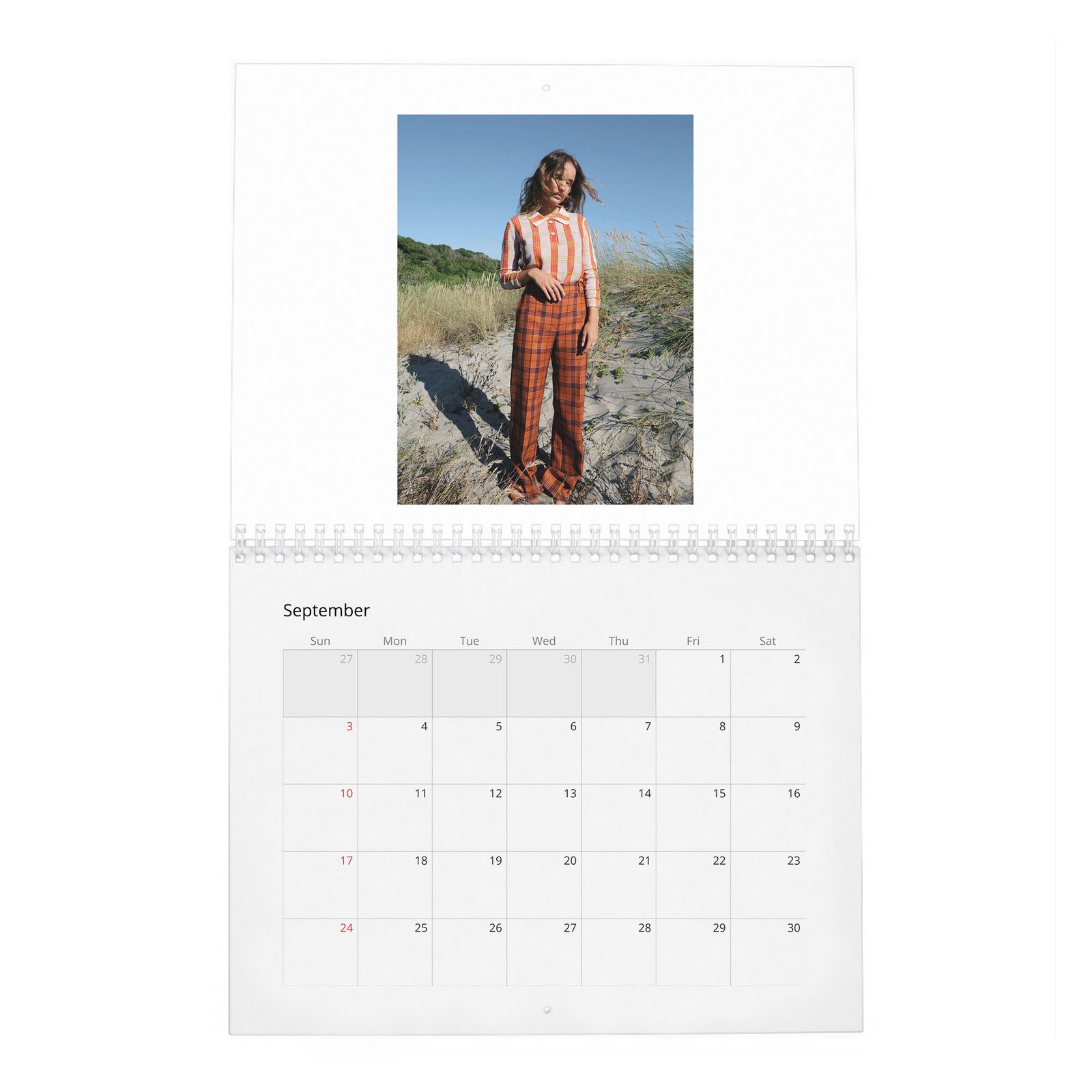 09 Alba Babtista - Embrancing Life 2027 Wall Calendar