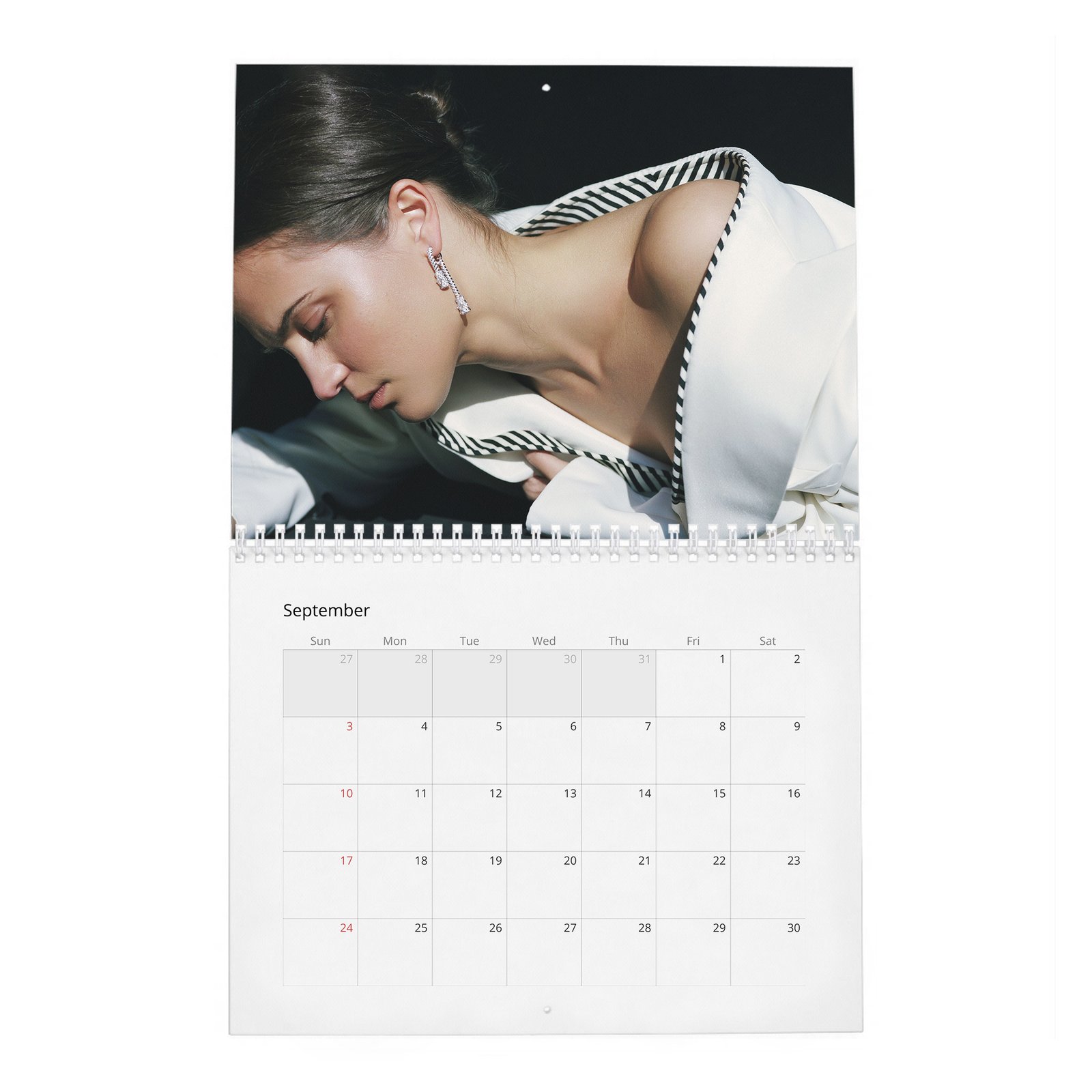 Alicia Vikander - Swedish North Star 2027 Wall Calendar