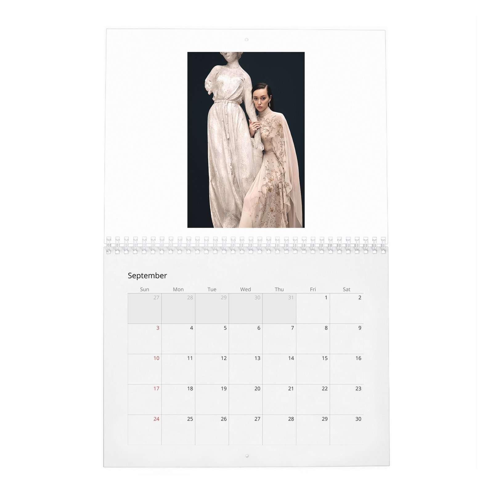 09 Alycia Debnam-Carey - Fashion's New Darling 2027 Wall Calendar