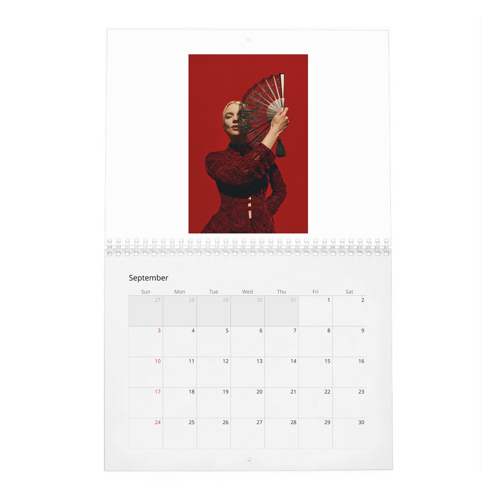 09 Anya Taylor-Joy - Anya's Reign 2027 Wall Calendar