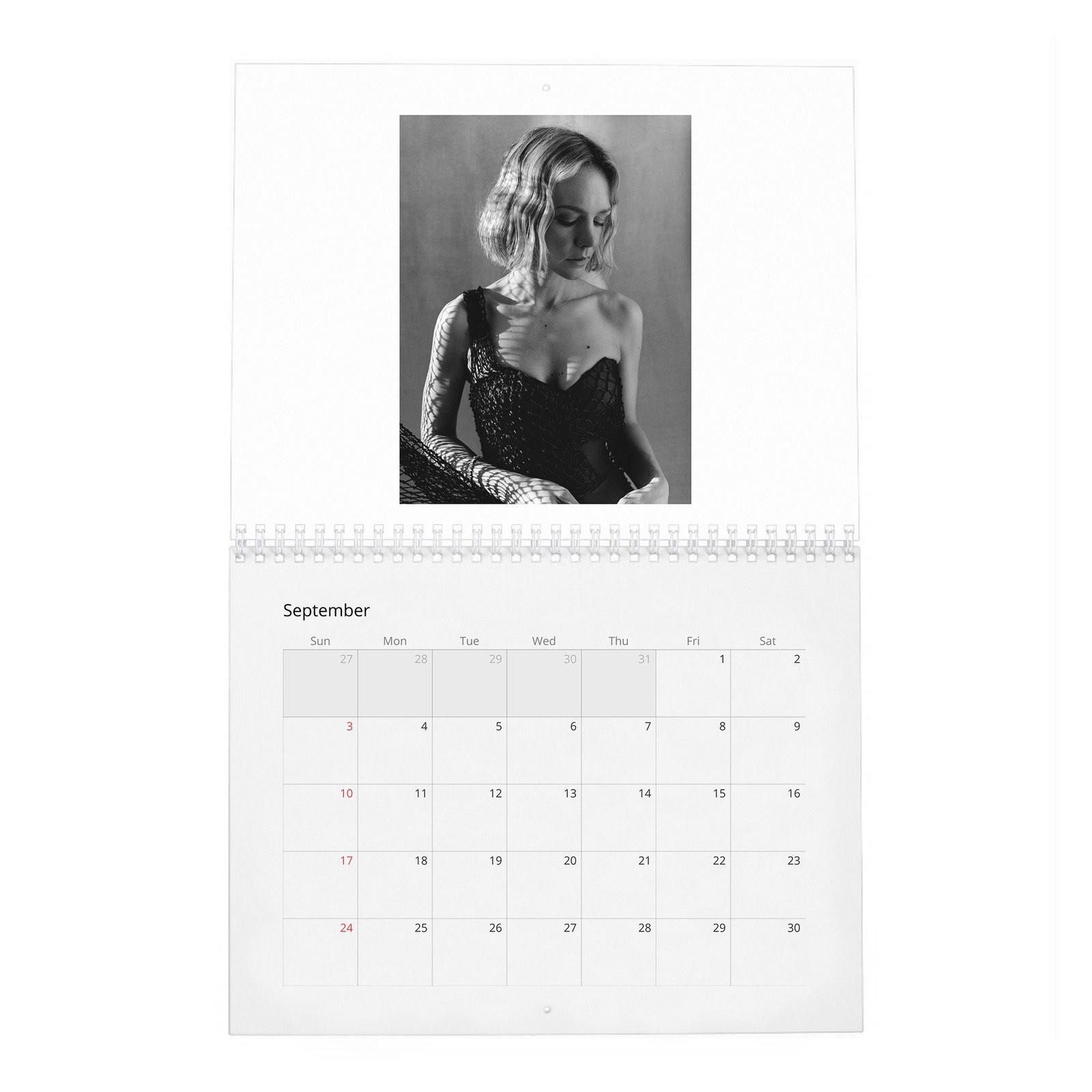 09 Carey Mulligan - Less Is More 2027 Wall Calendar