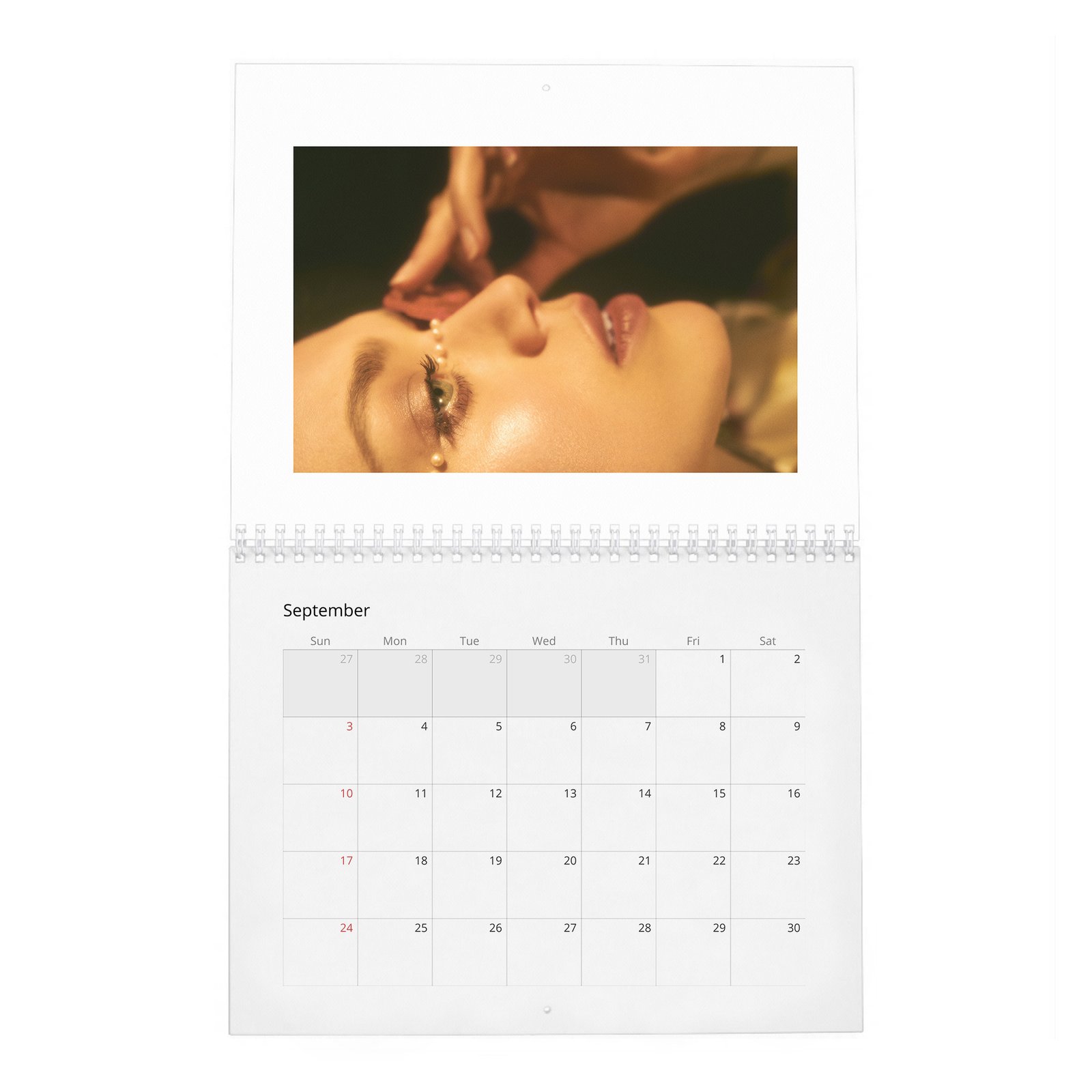 09 Daisy Head - Perseverance And Limitlessness 2027 Wall Calendar