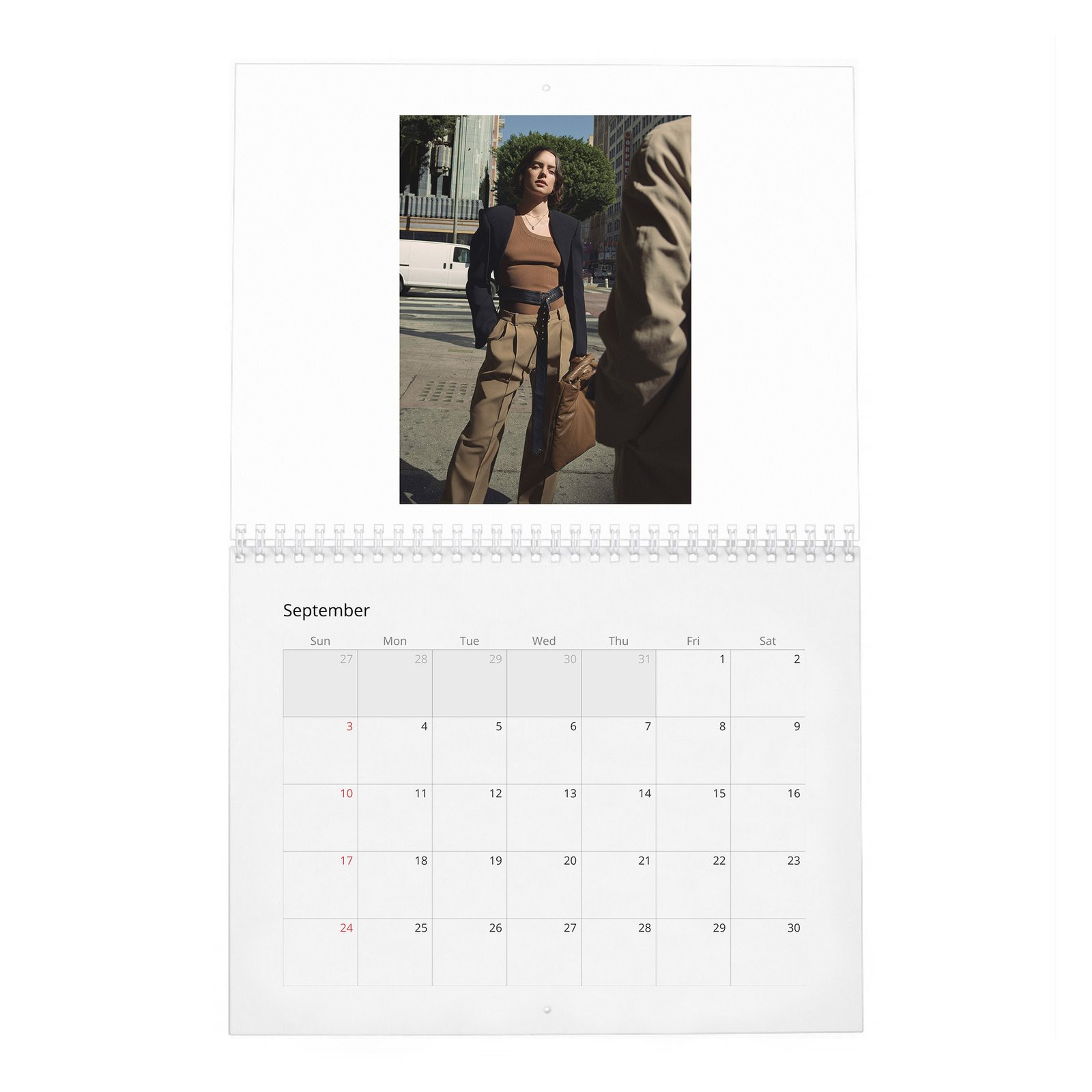 09 Daisy Ridley - Last Woman Standing 2027 Wall Calendar