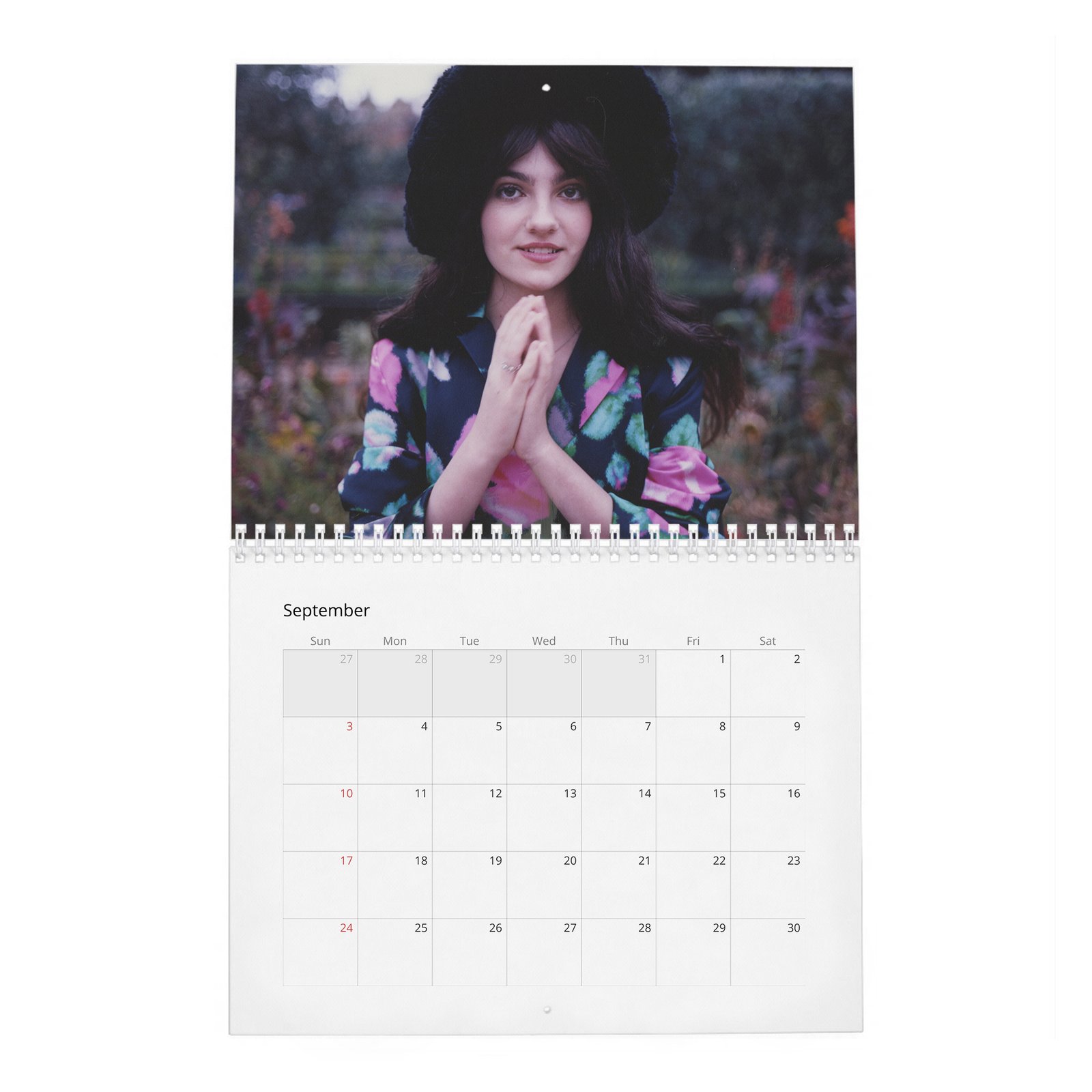 09 Emily Carey - Rose And Ivy 2027 Wall Calendar
