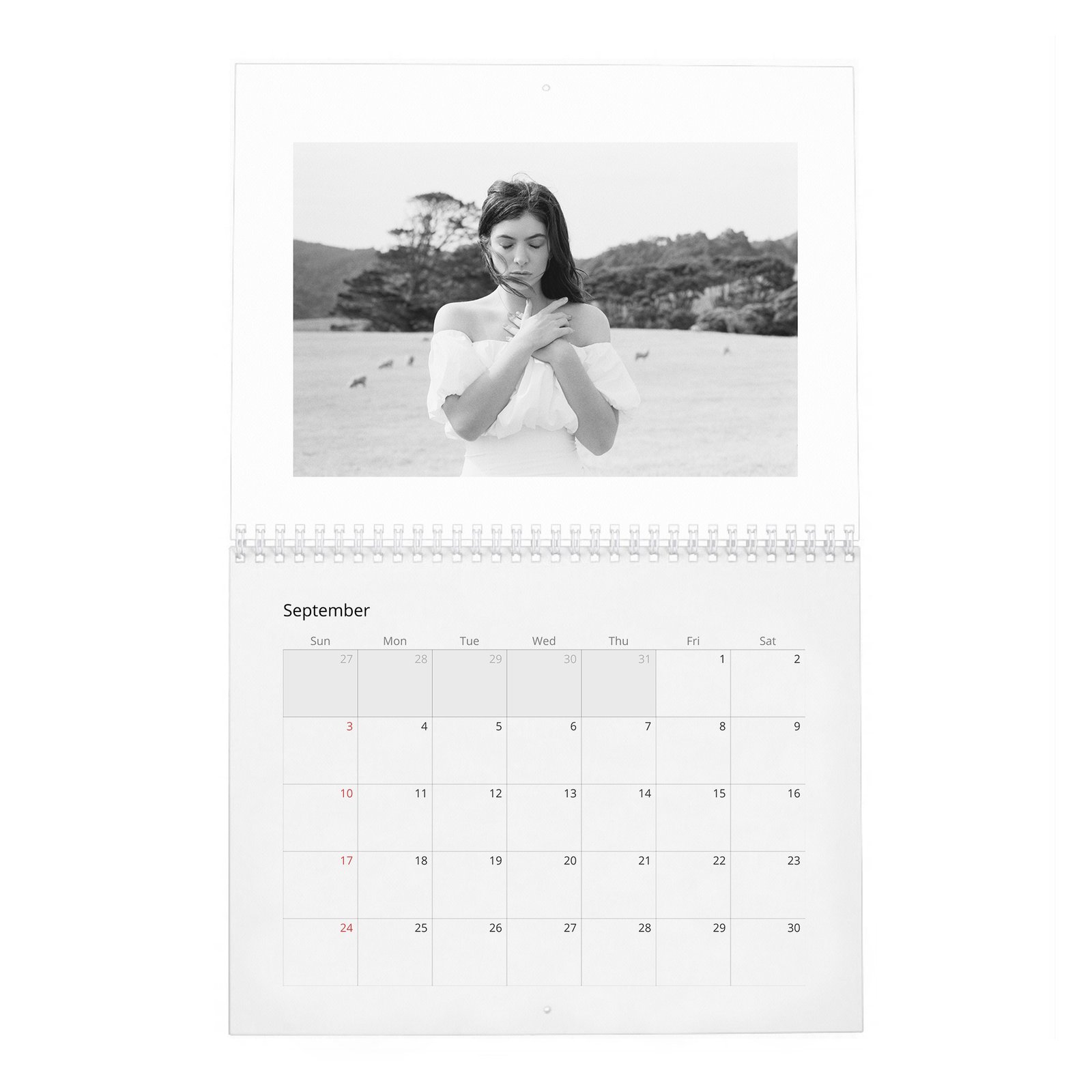 09 Lorde - Be True 2027 Wall Calendar
