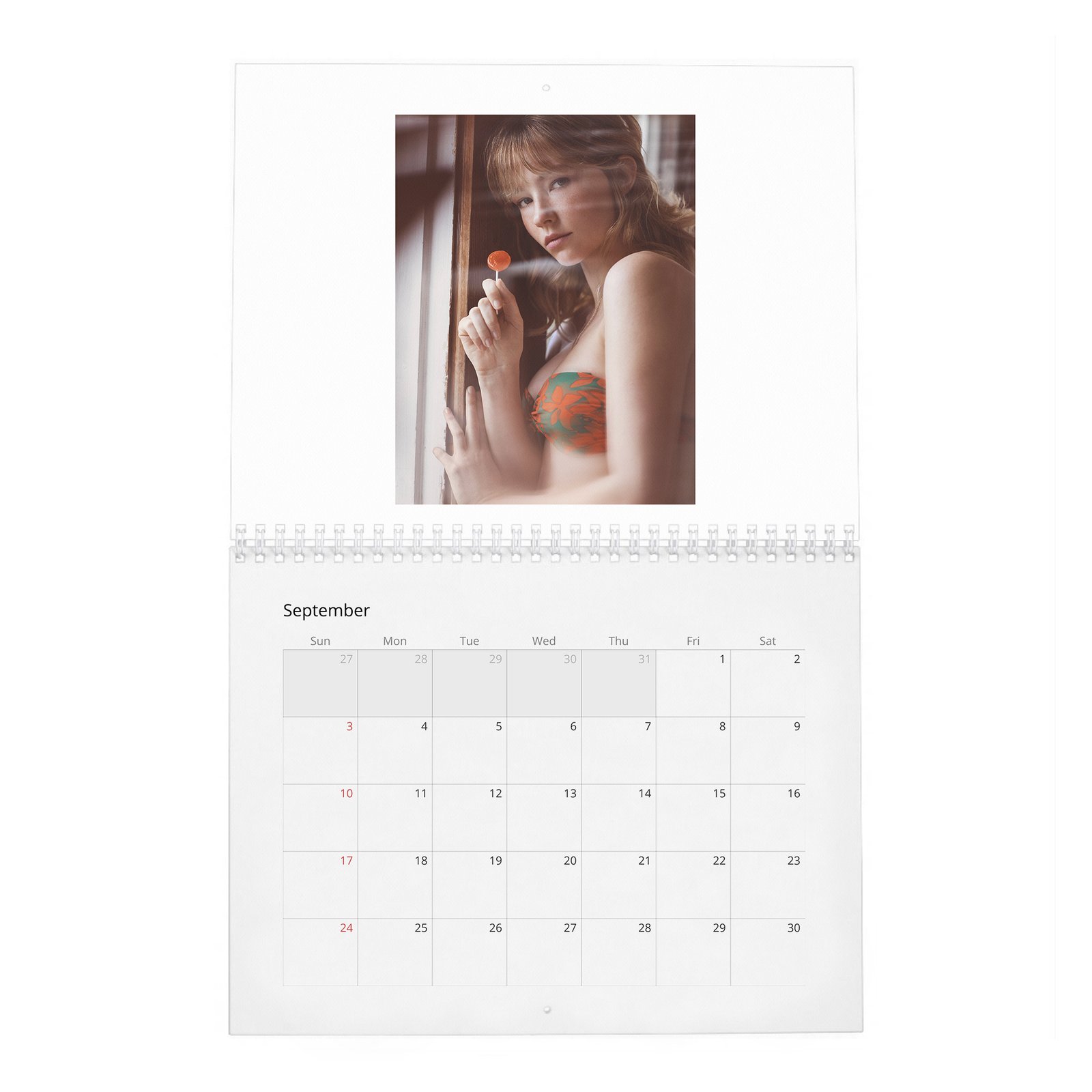 09 Haley Bennett - Interview 2027 Wall Calendar