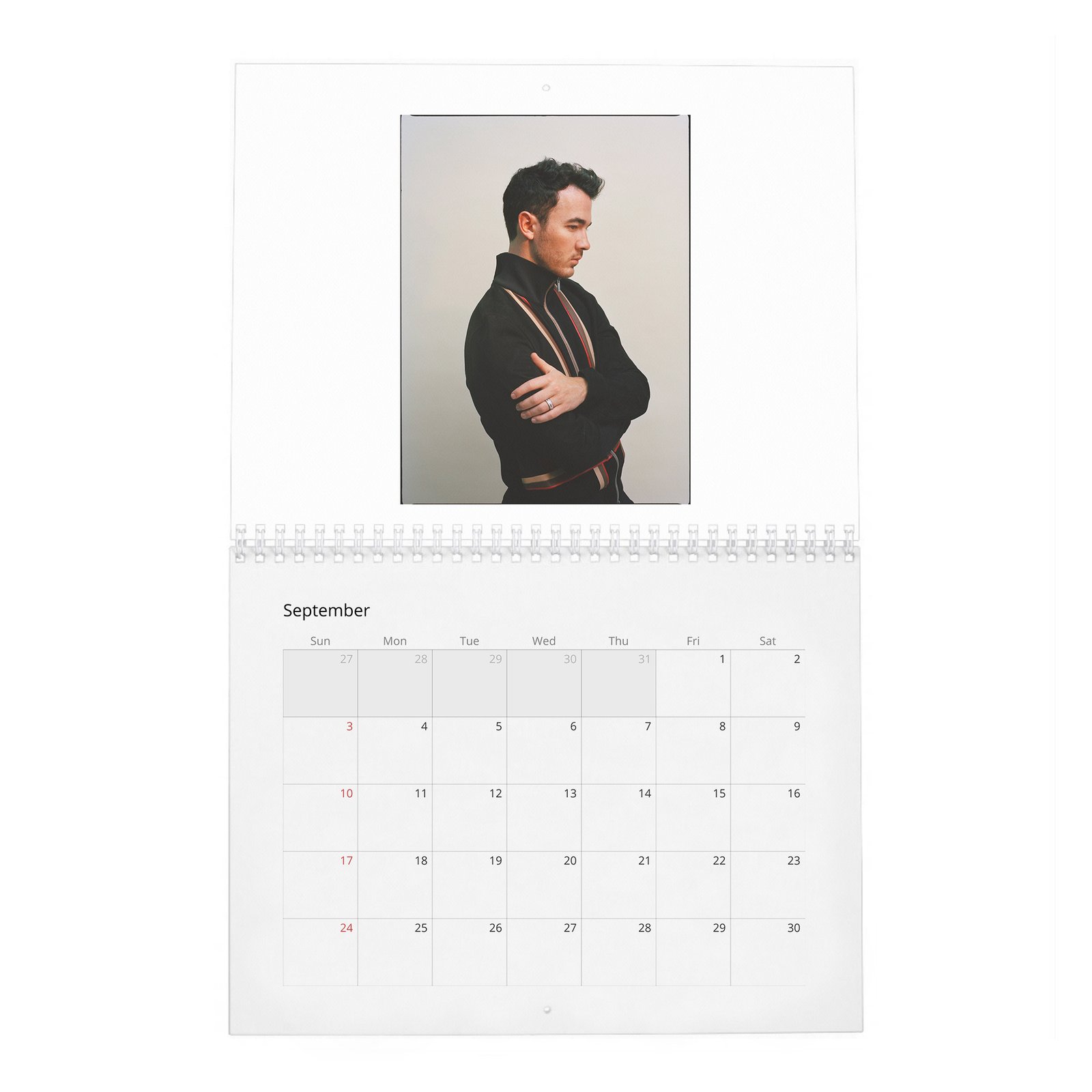 09 Jonas Brothers - Wonderland 2027 Wall Calendar