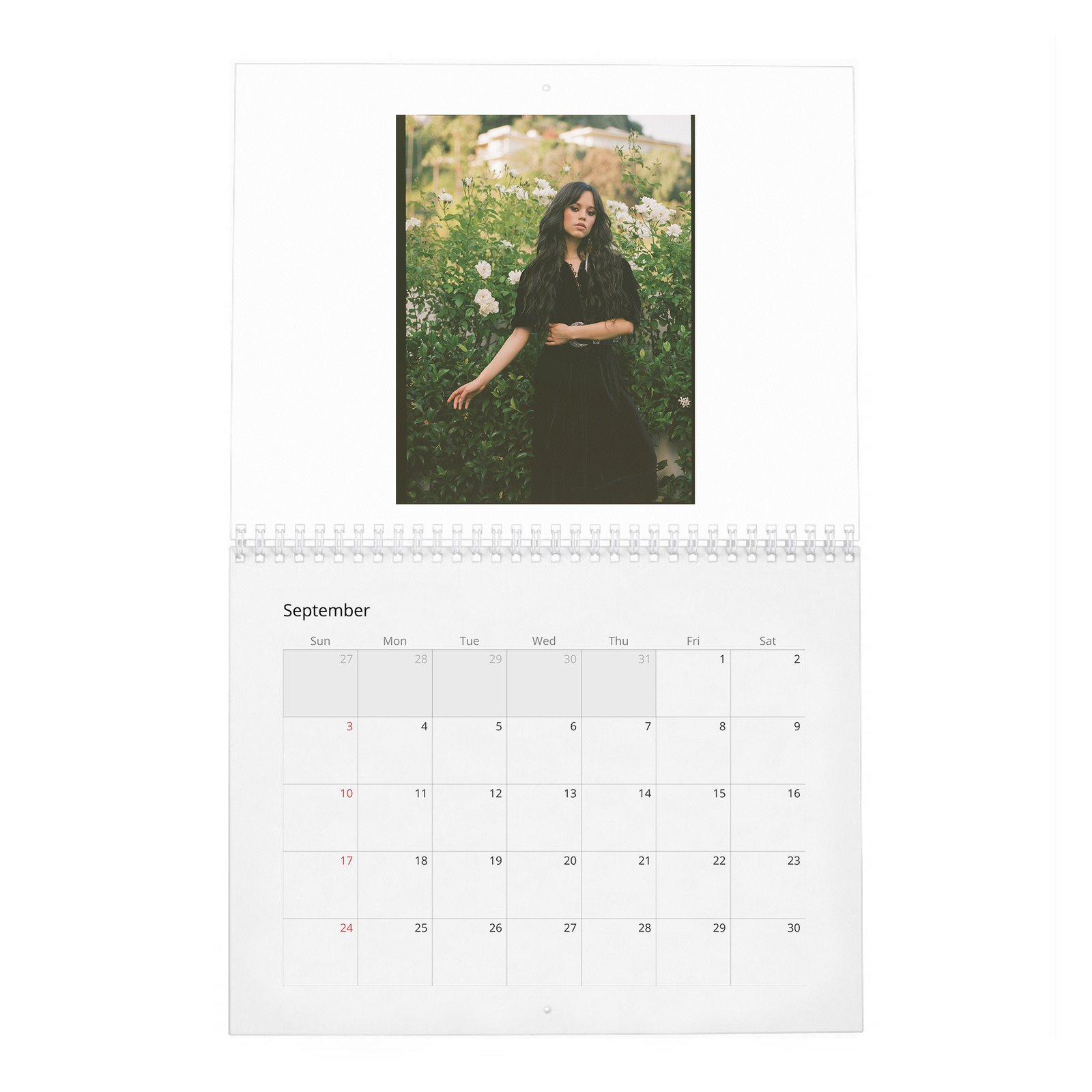 Jenna Ortega - Flaunt 2027 Wall Calendar