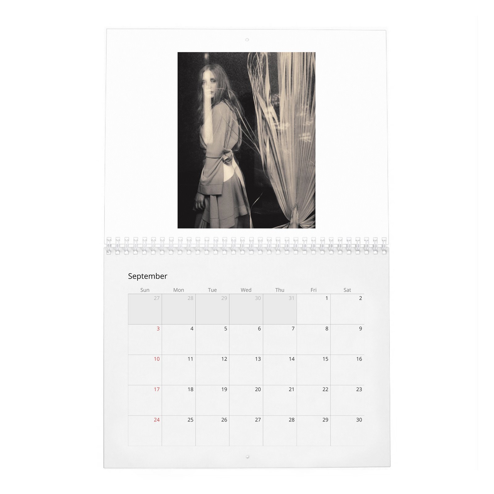 09 Jessica Chastain - Talent And Legend 2027 Wall Calendar