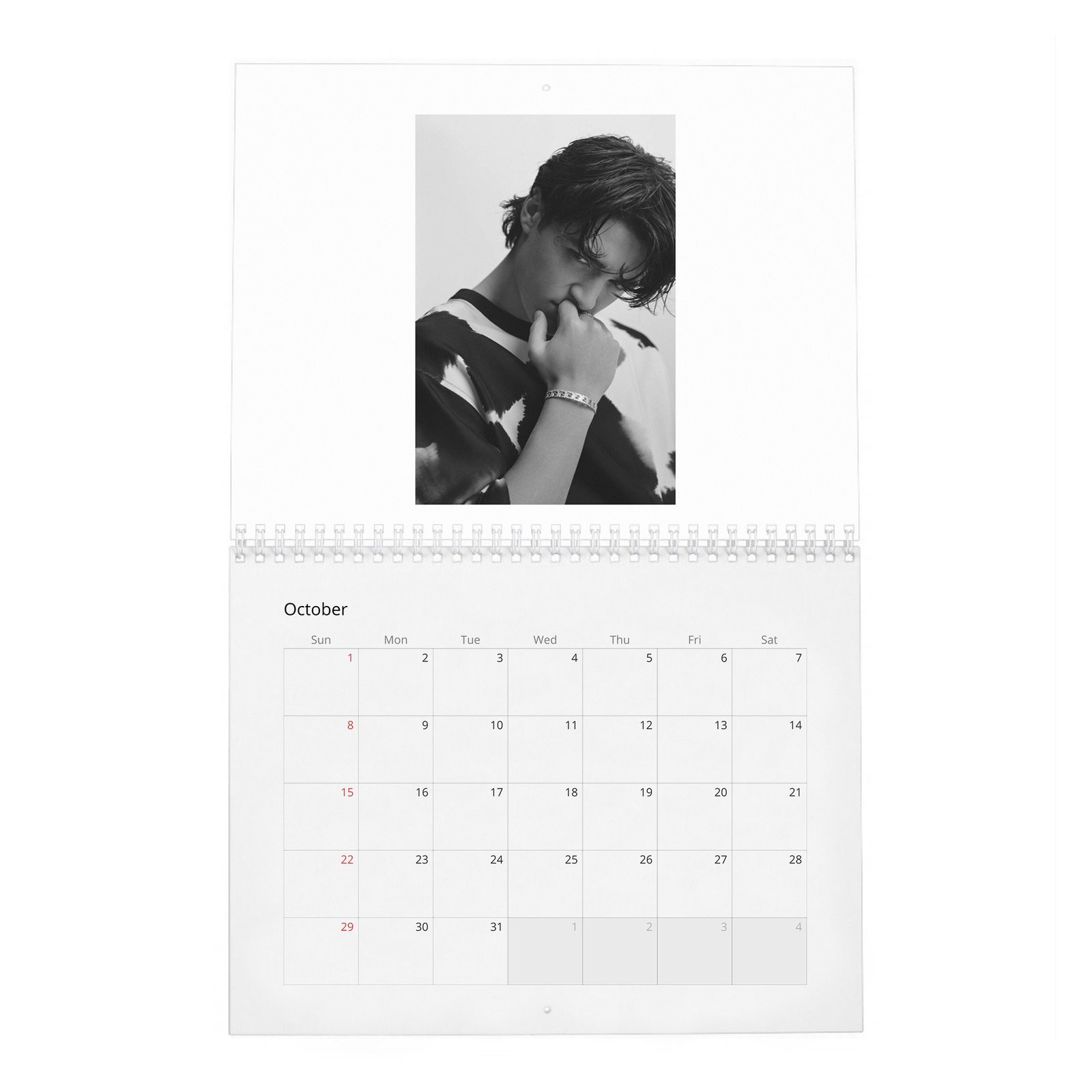 10 Asher Angel - In Conversation 2027 Wall Calendar