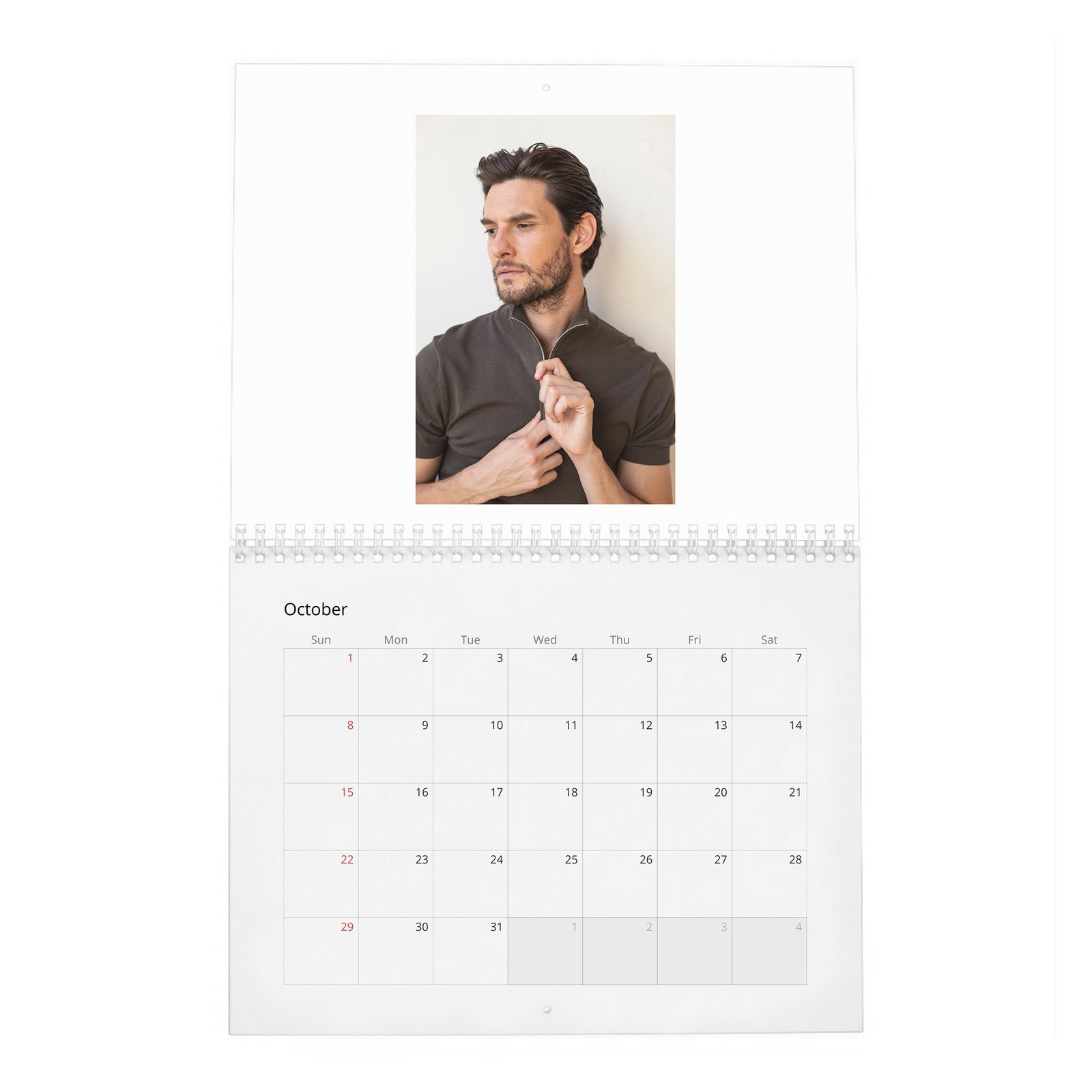 Ben Barnes - Songs For You 2027 Wall Calendar