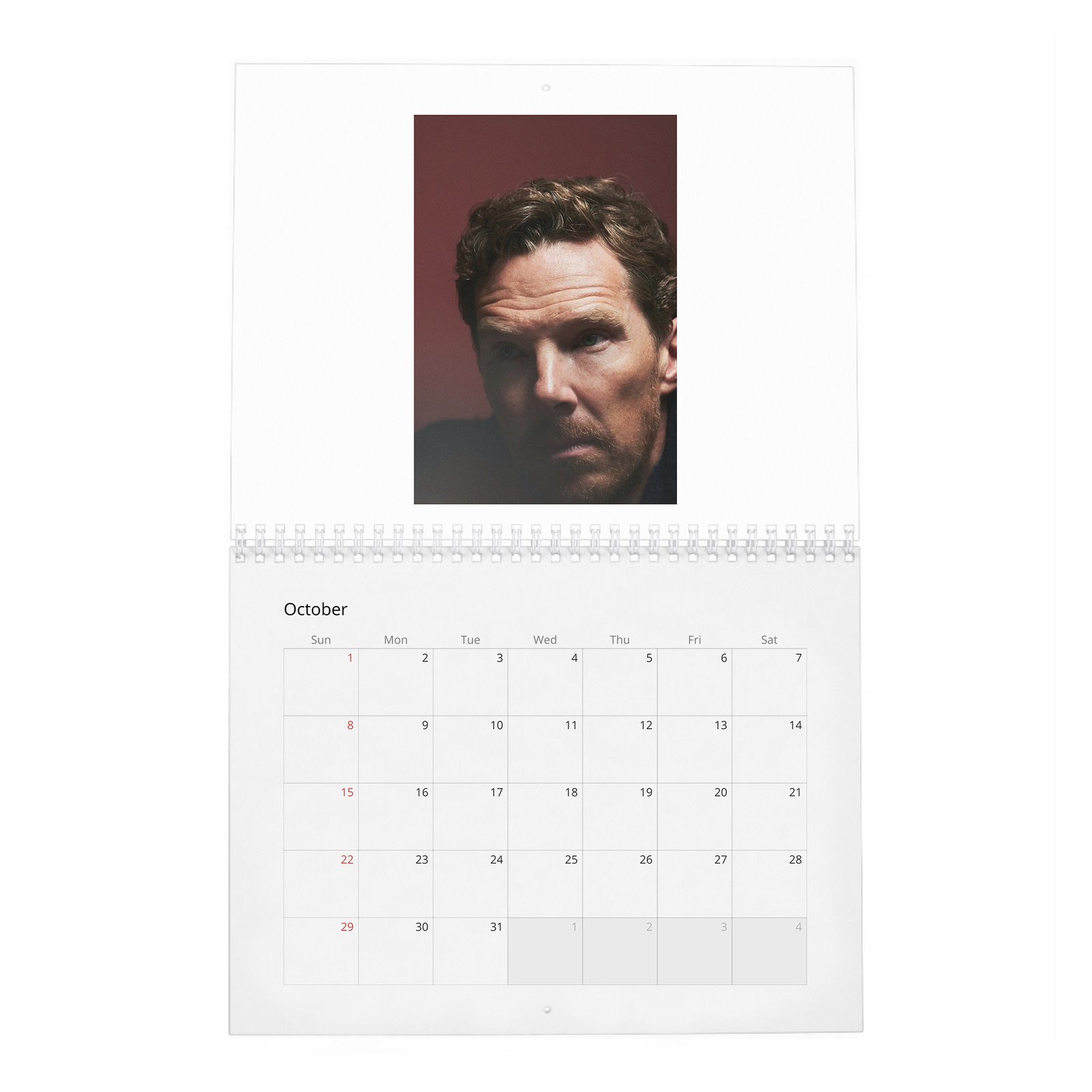 Benedict Cumberbatch - Man Of The Moment 2027 Wall Calendar