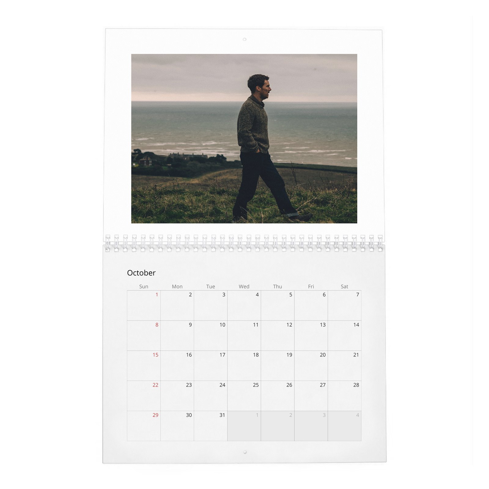 10 Benedict Cumberbatch - Monsters Among Us 2027 Wall Calendar