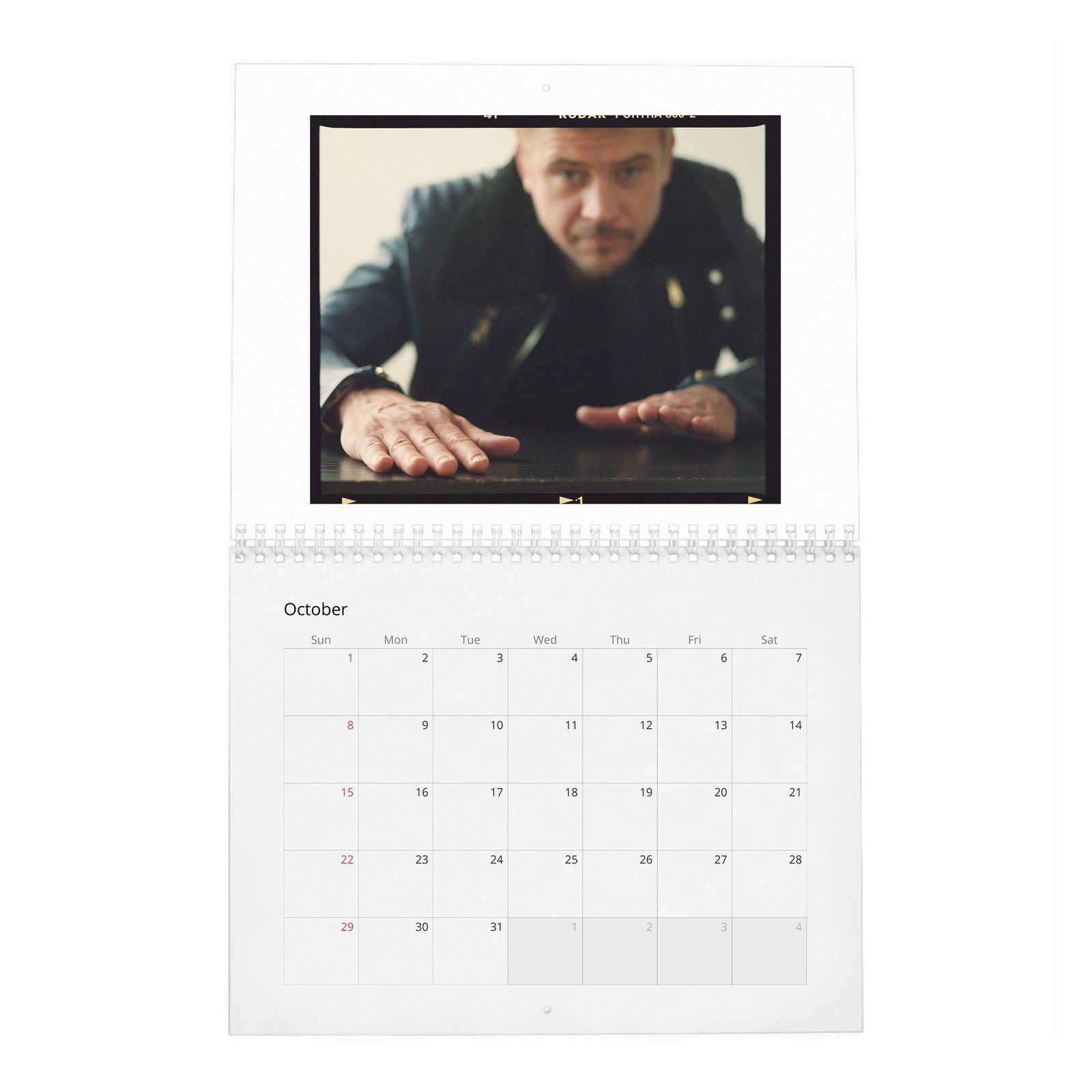 10 Boyd Holbrook - Laterals 2027 Wall Calendar