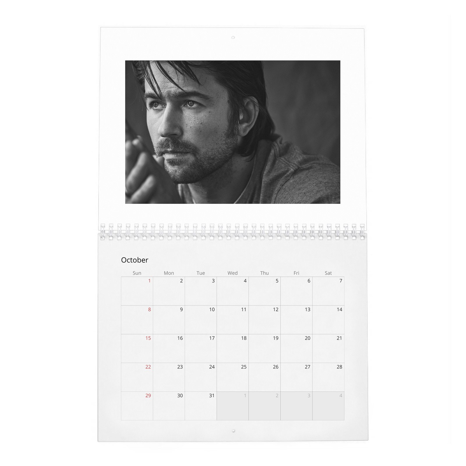 10 Brandon Sklenar - Man About Town 2027 Wall Calendar