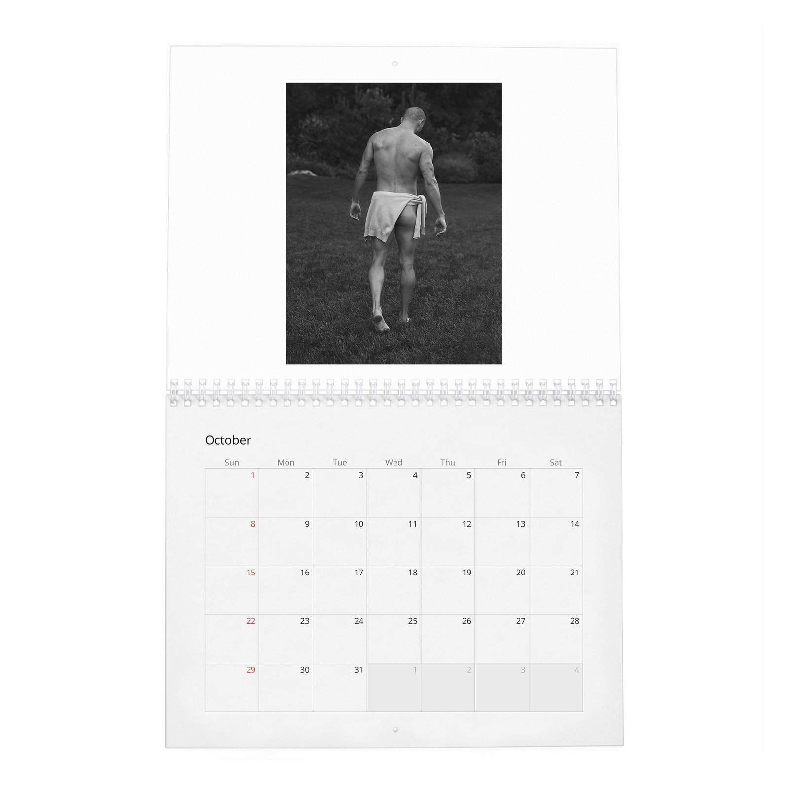 10 Channing Tatum - Second Act 2027 Wall Calendar