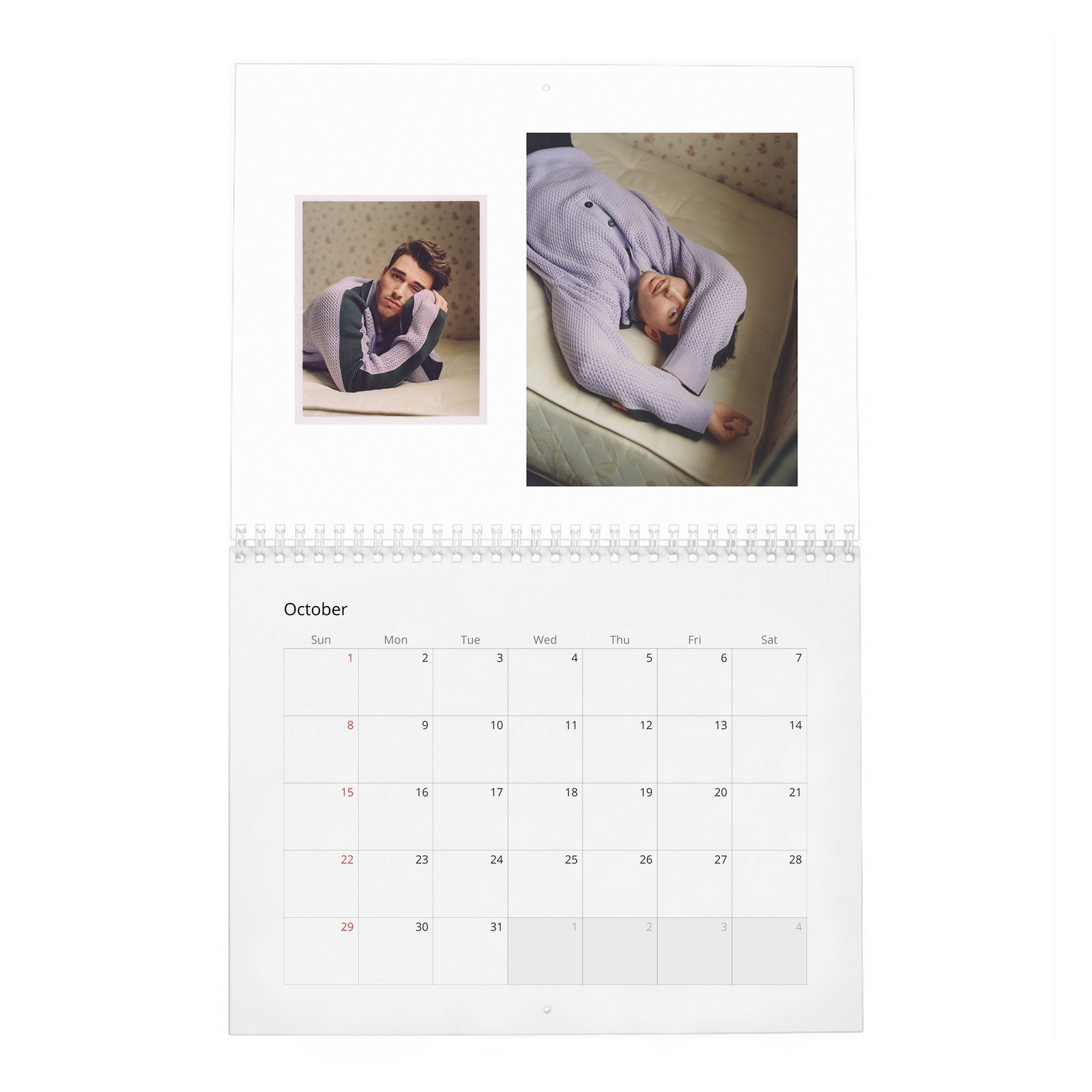 Corey Mylchreest - Leading Man 2027 Wall Calendar