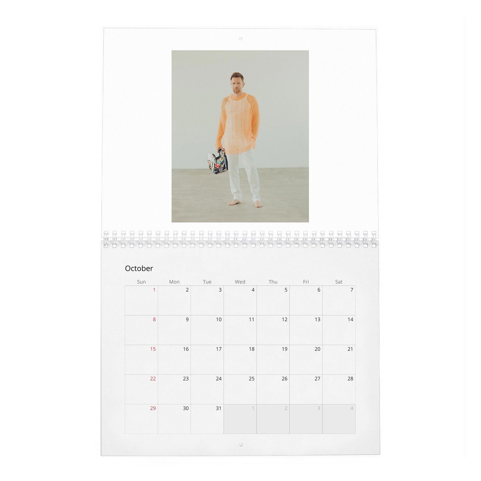 10 Ewan Mcgregor - The Jedi Returns 2027 Wall Calendar