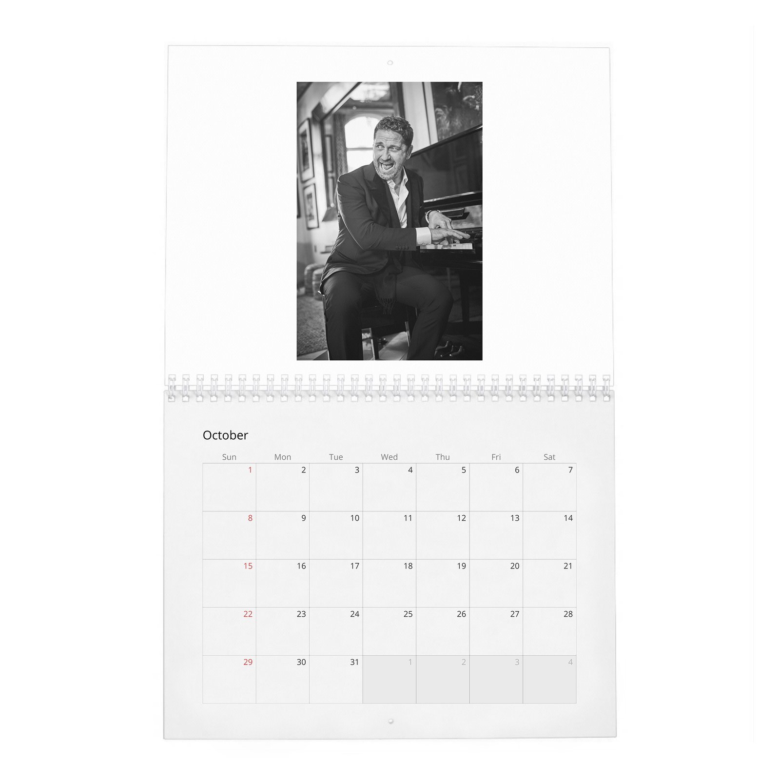 10 Gerard Butler - Nobleman 2027 Wall Calendar