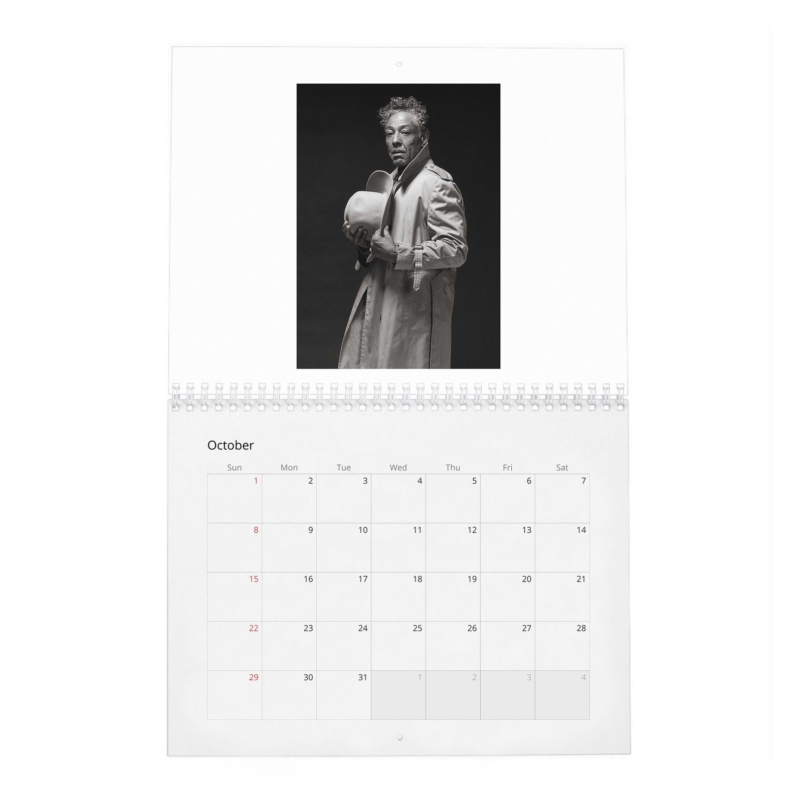 10 Giancarlo Esposito - Rogue 2027 Wall Calendar