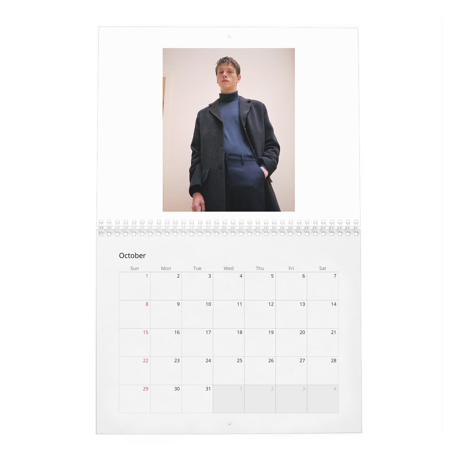 Harris Dickinson - Wonderland 2027 Wall Calendar