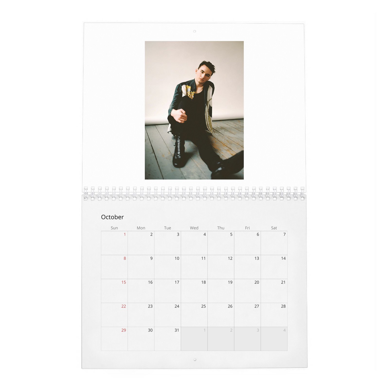 10 Isaac Hempstead Wright - Wonderland 2027 Wall Calendar