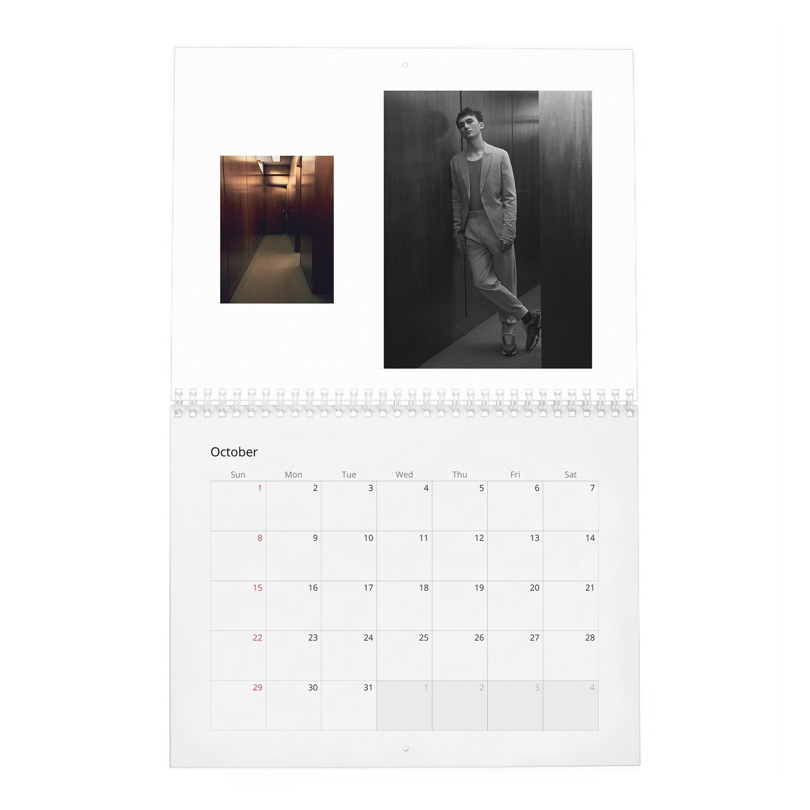 10 Isaac Hempstead Wright - Zoo 2027 Wall Calendar