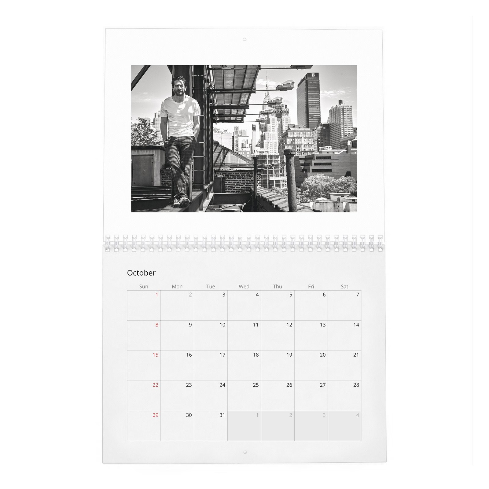10 Jake Gyllenhaal - The A-List's Hippest Player 2027 Wall Calendar