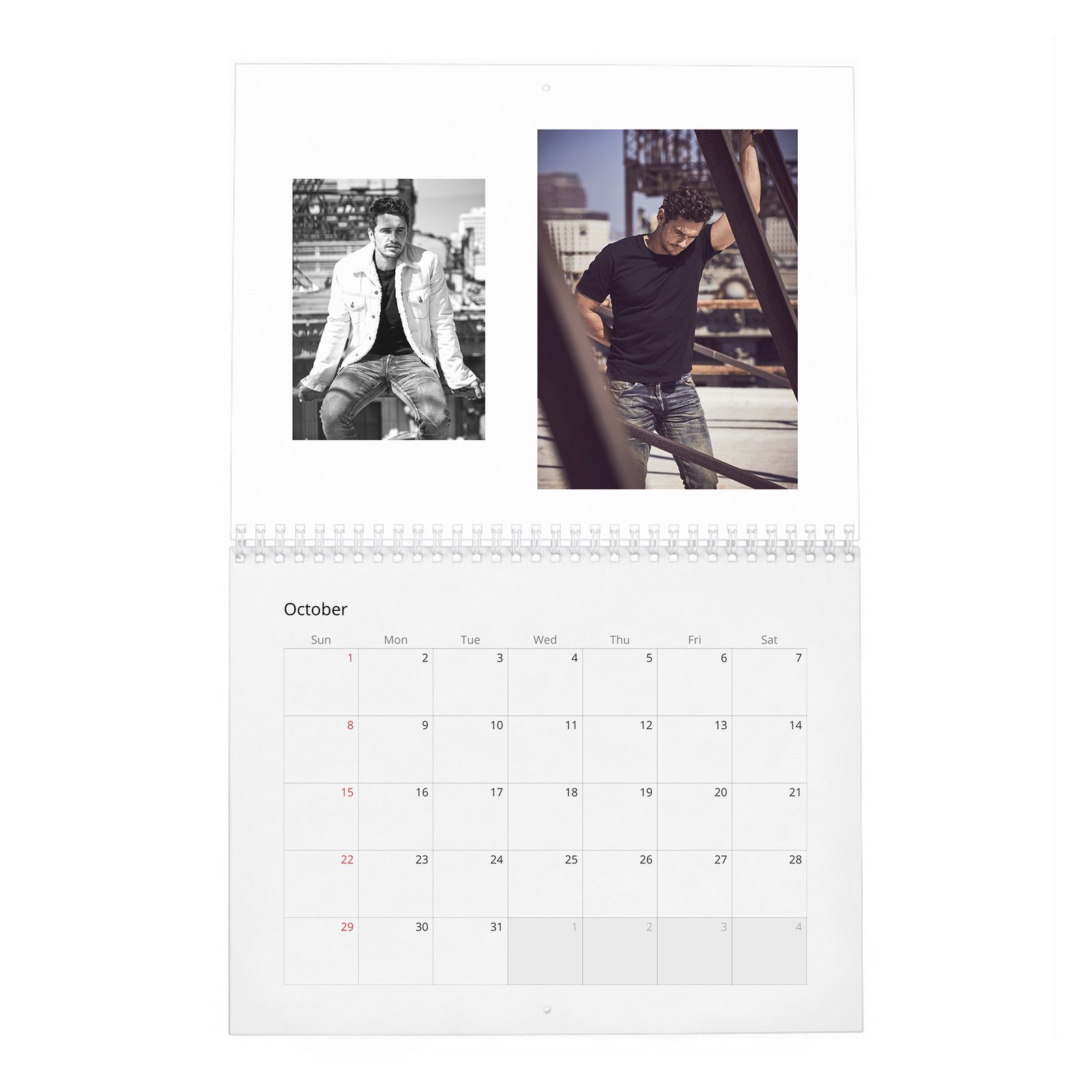 10 Jared Padalecki - The New Texas Ranger 2027 Wall Calendar