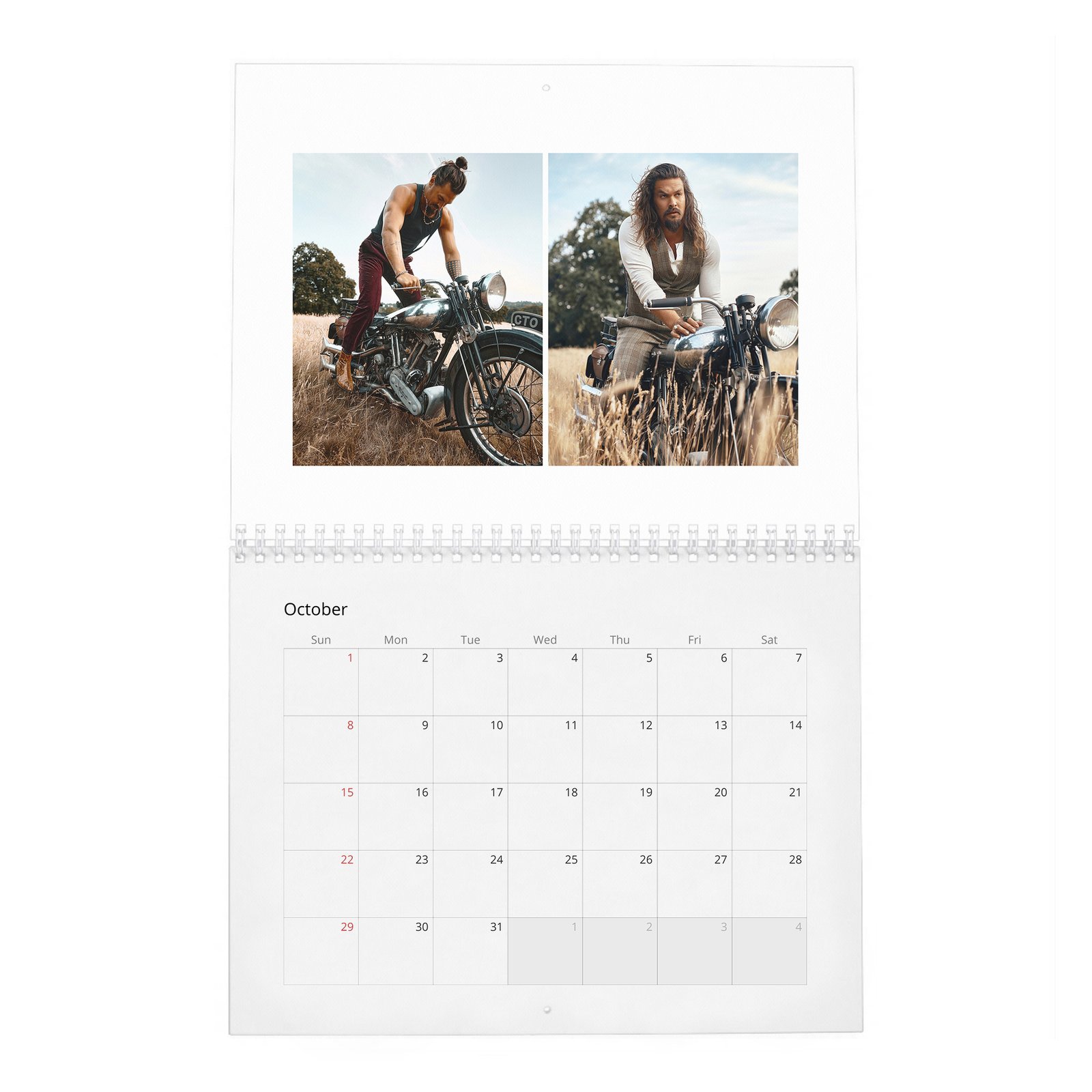 10 Jason Momoa - New Tricks 2027 Wall Calendar