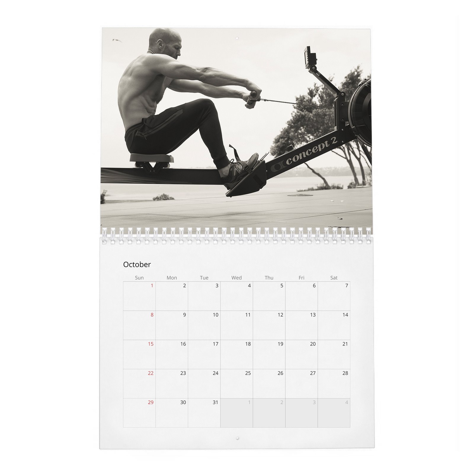 10 Jason Statham - The Re-Education Of 2027 Wall Calendar