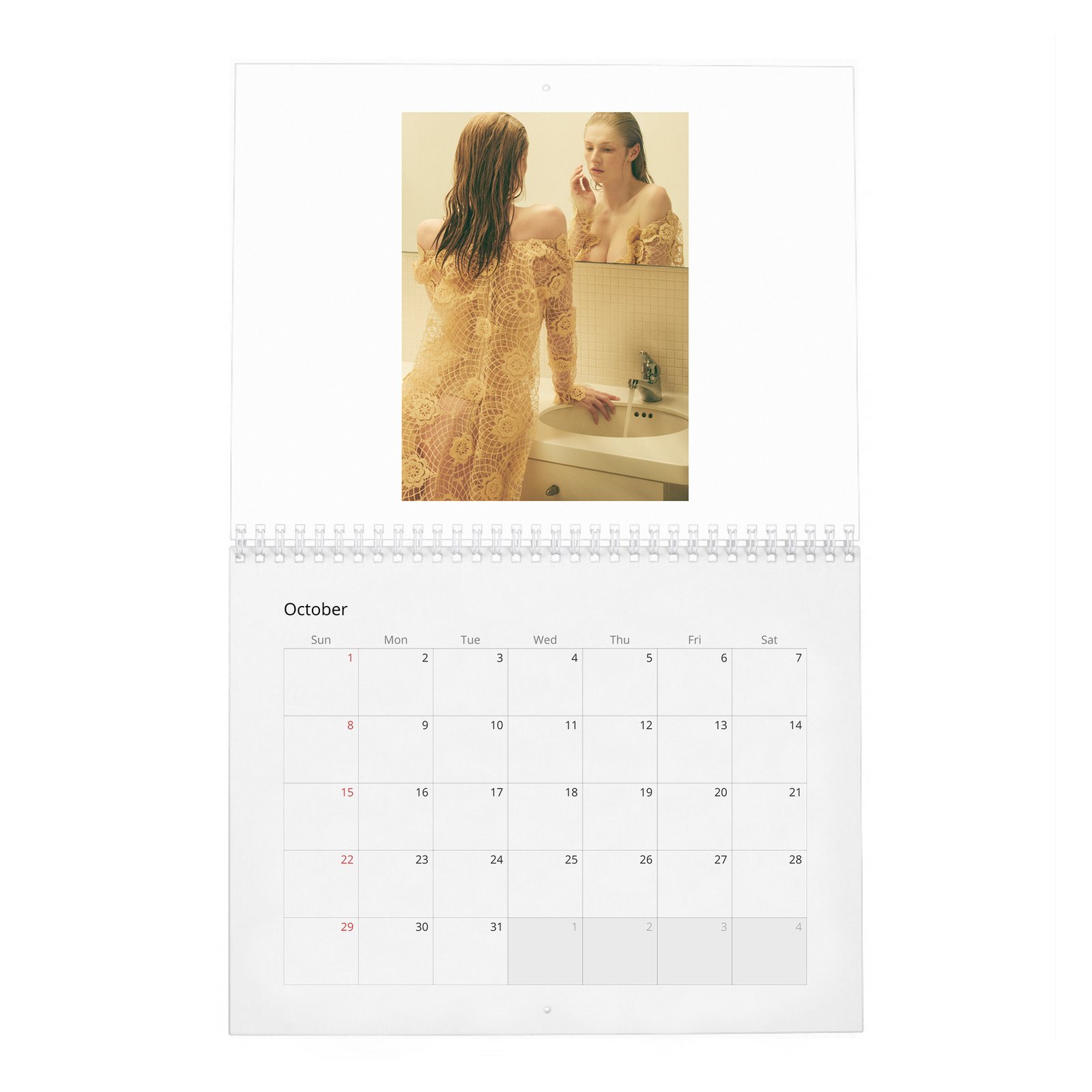 10 (2) Hunter Schafer - Art & Expression 2027 Wall Calendar
