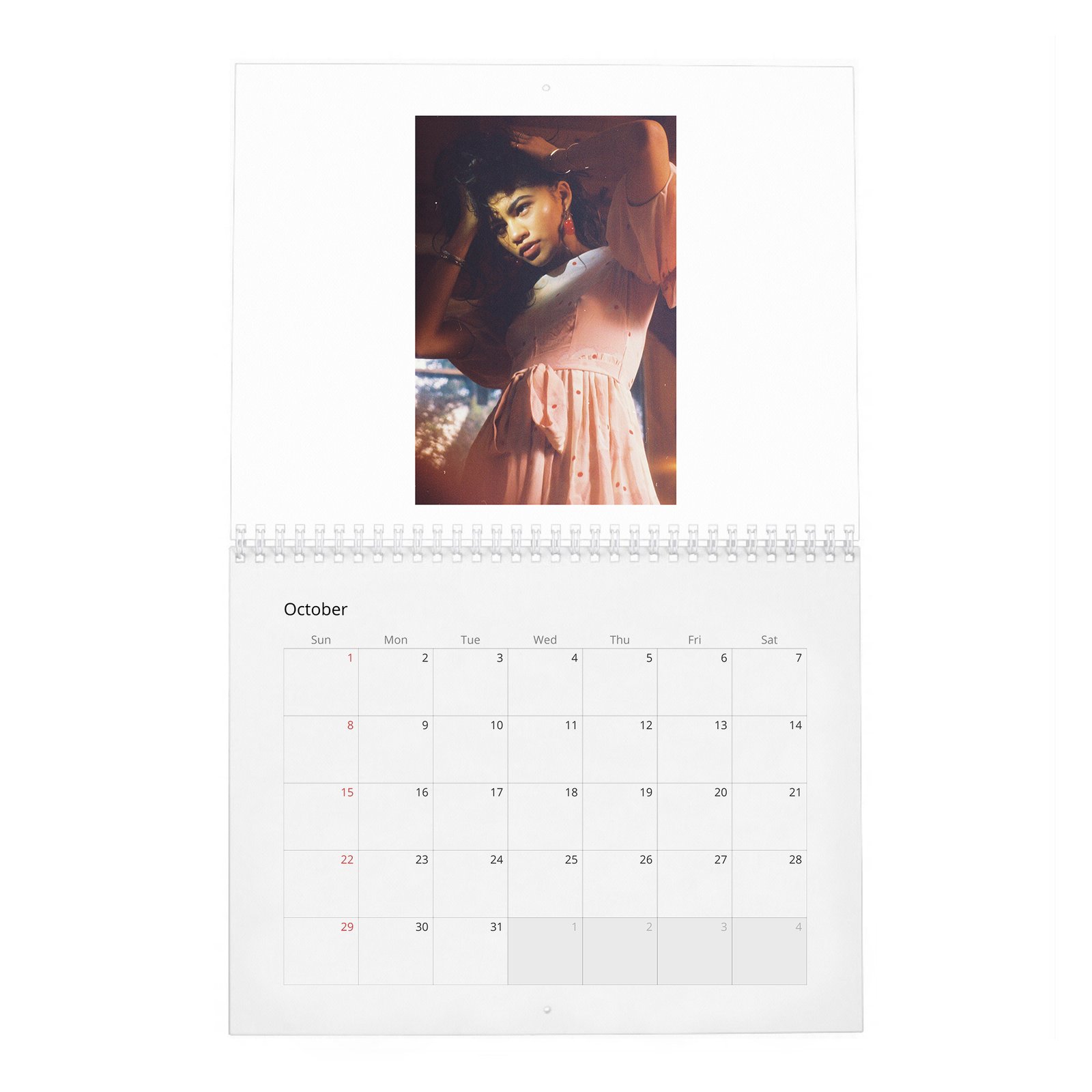 Zendaya - Wonderland 2027 Wall Calendar