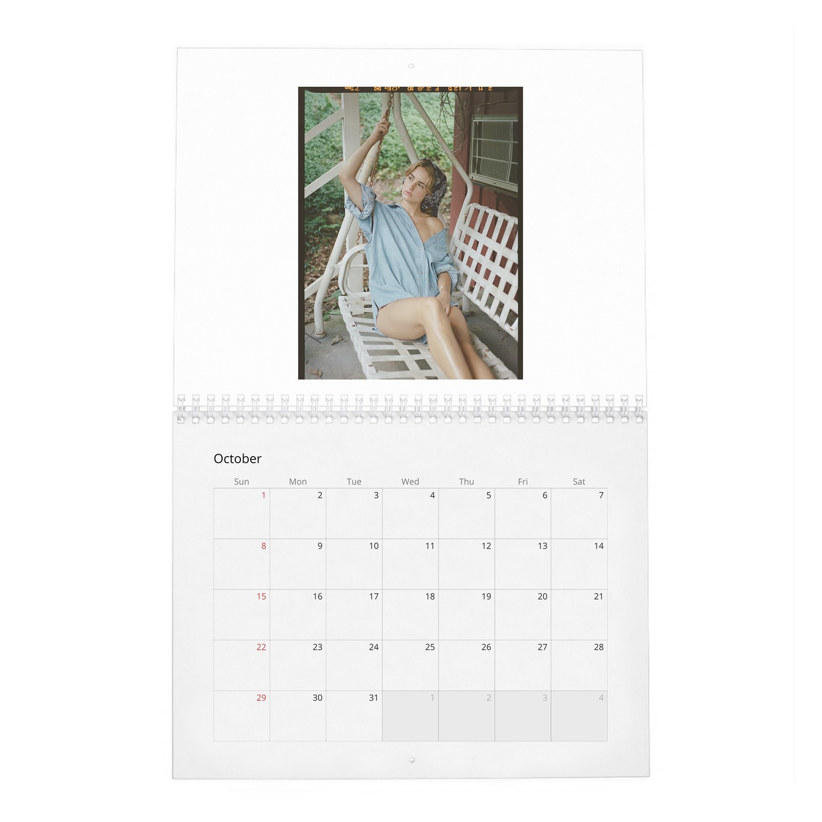 10 Grace Van Patten - Laterals 2027 Wall Calendar