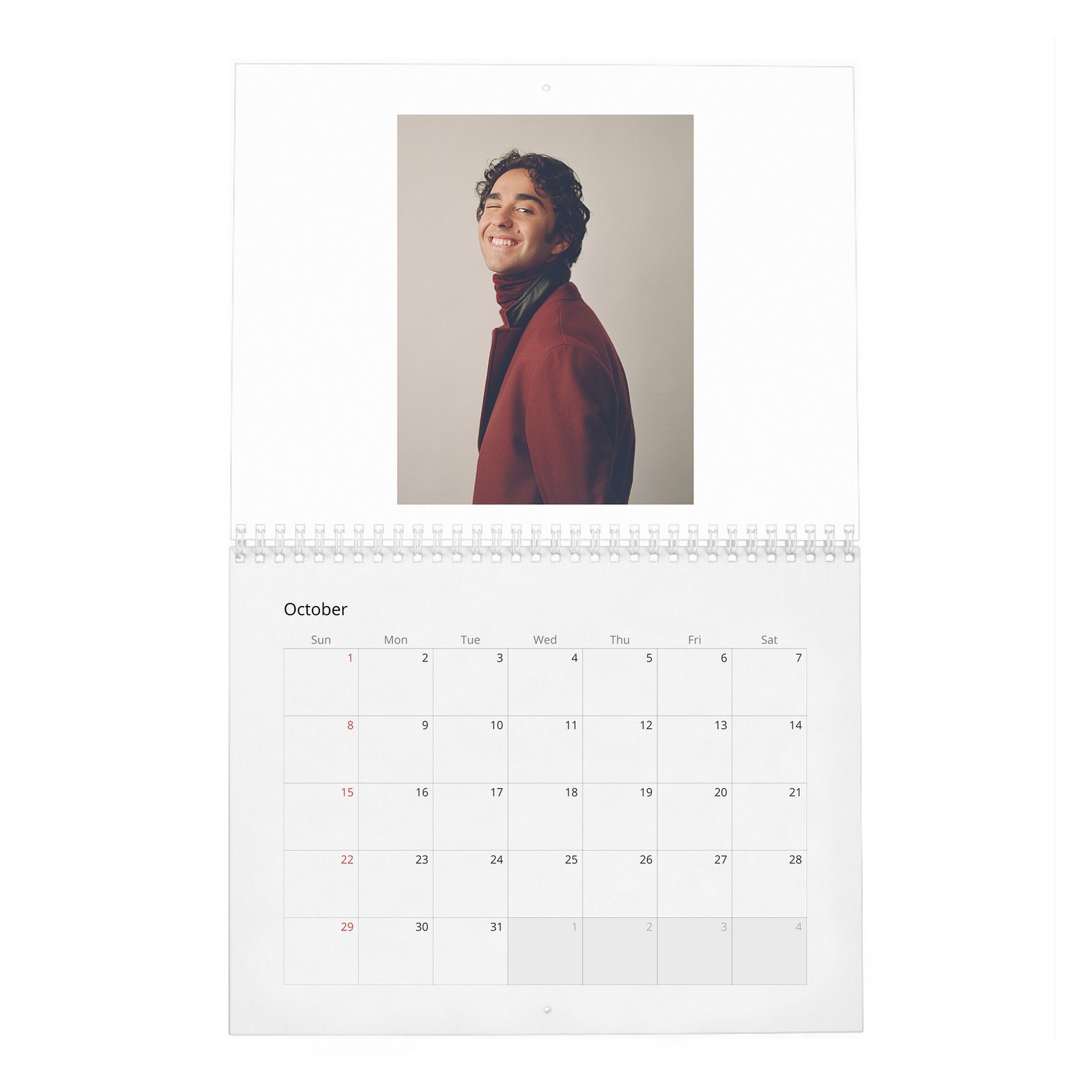 10 Alex Wolff - Interview 2027 Wall Calendar