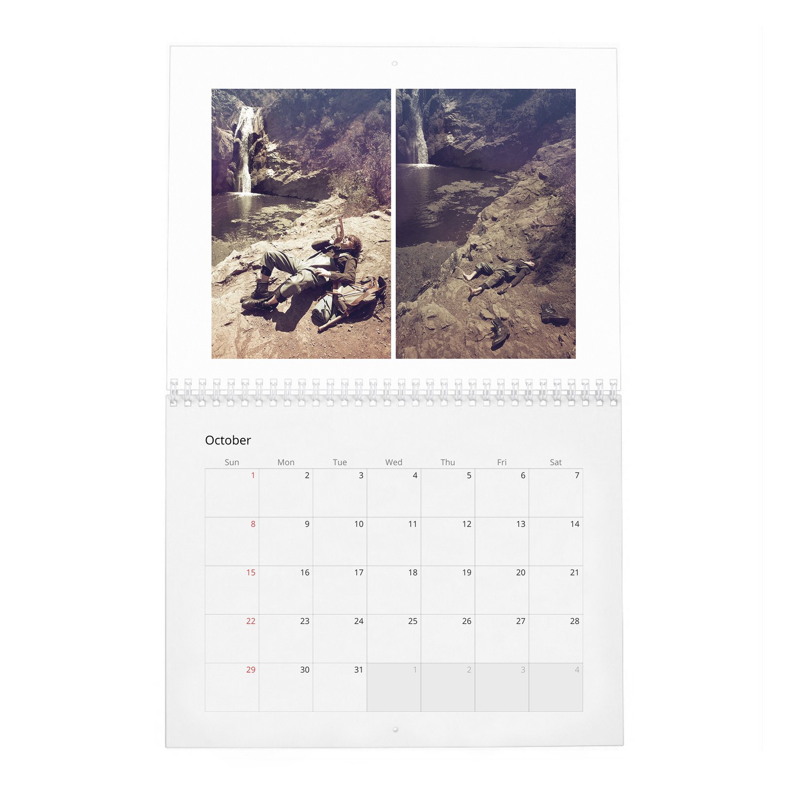 10 Anton Yelchin - Flaunt 2027 Wall Calendar