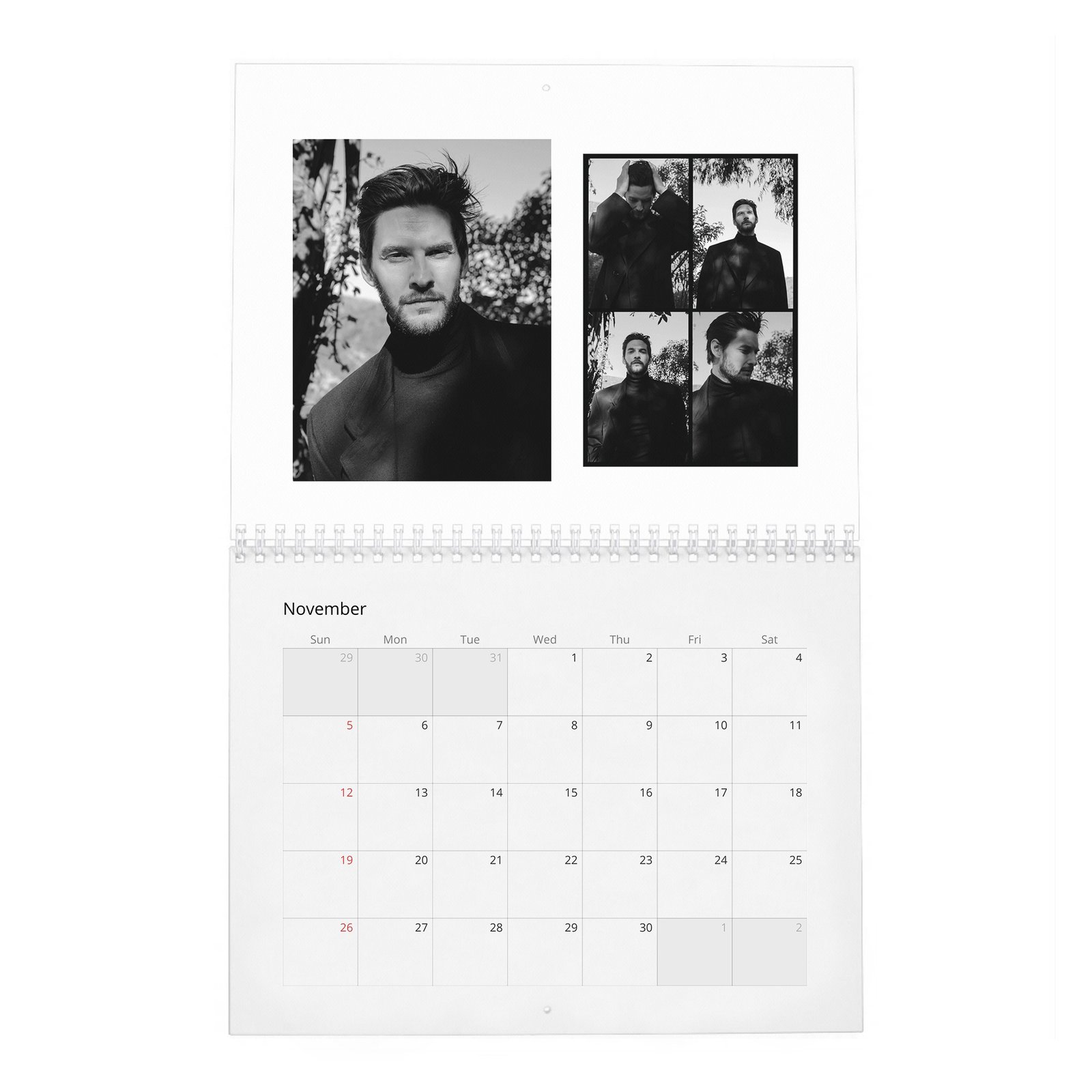 11 Ben Barnes - Never Stands Still 2027 Wall Calendar