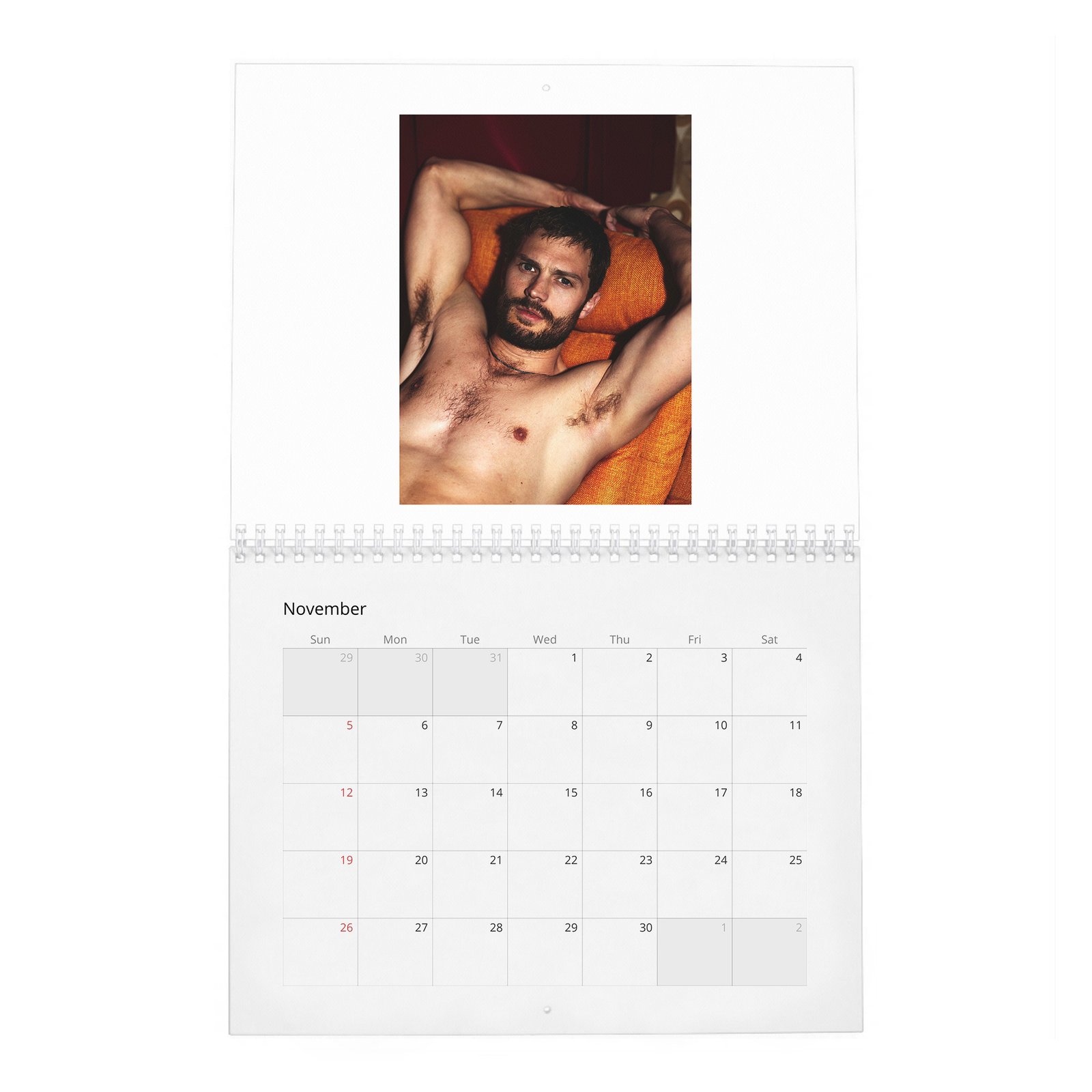 Jamie Dornan - Interview 2027 Wall Calendar