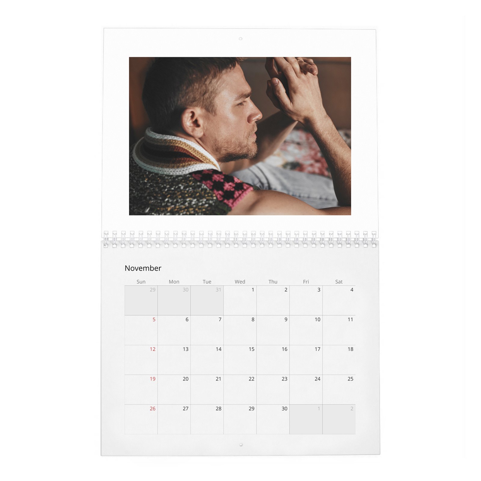11 Charlie Hunnam - Hunkiest Moments 2027 Wall Calendar