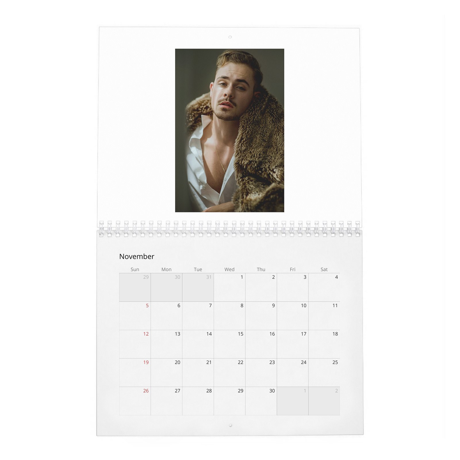 11 Dacre Montgomery - In Pursuit Of Curiosity 2027 Wall Calendar
