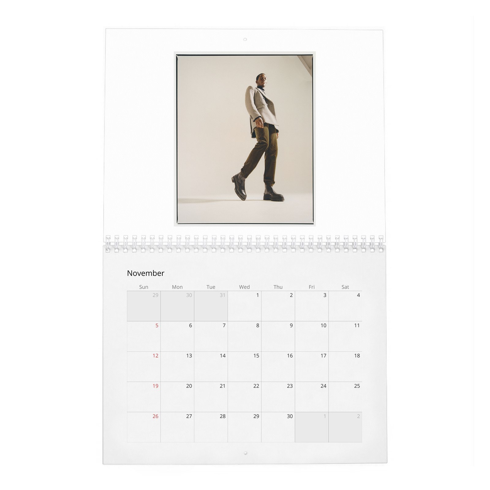 11 Damson Idris - Damn Son 2027 Wall Calendar