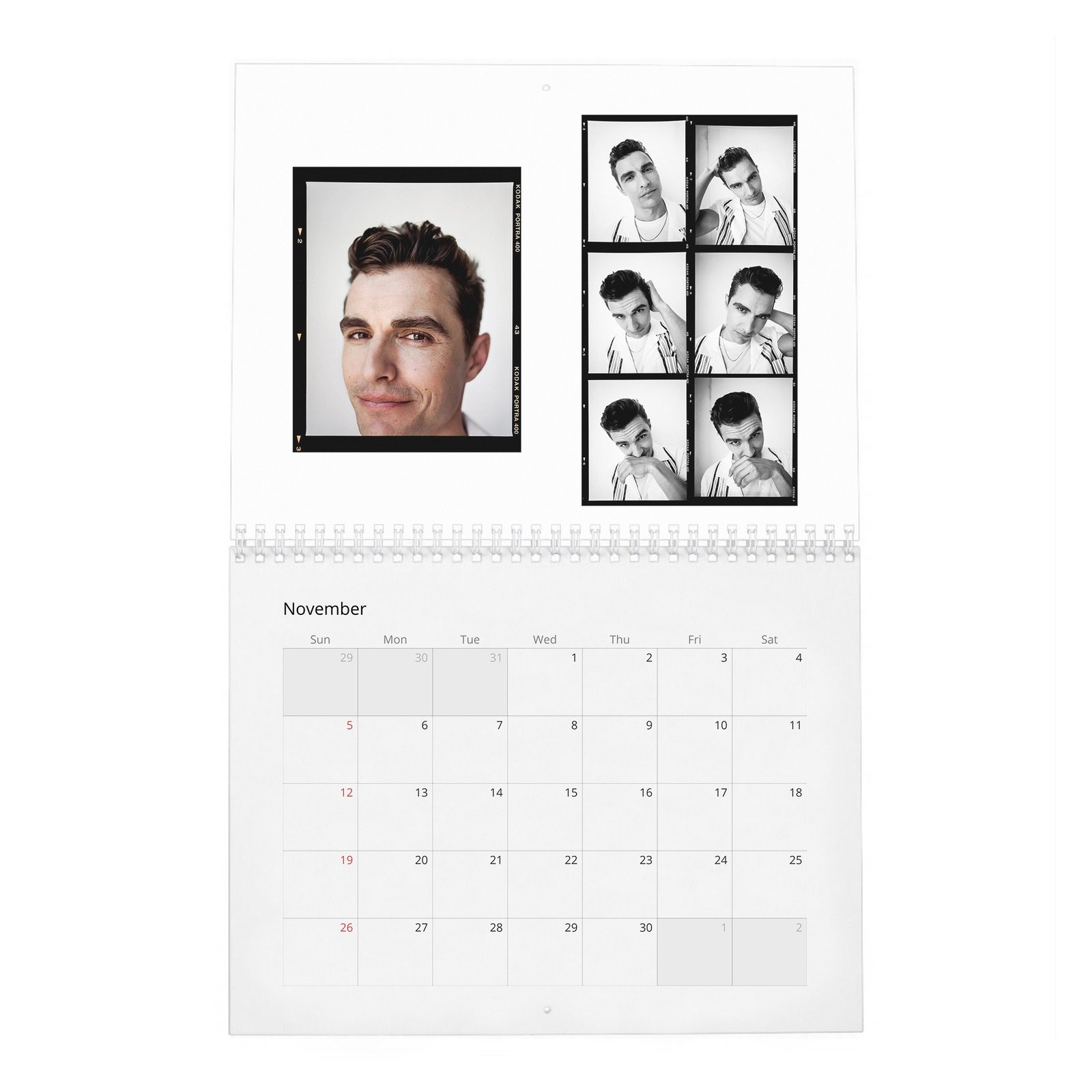 11 Dave Franco - In Conversation 2027 Wall Calendar