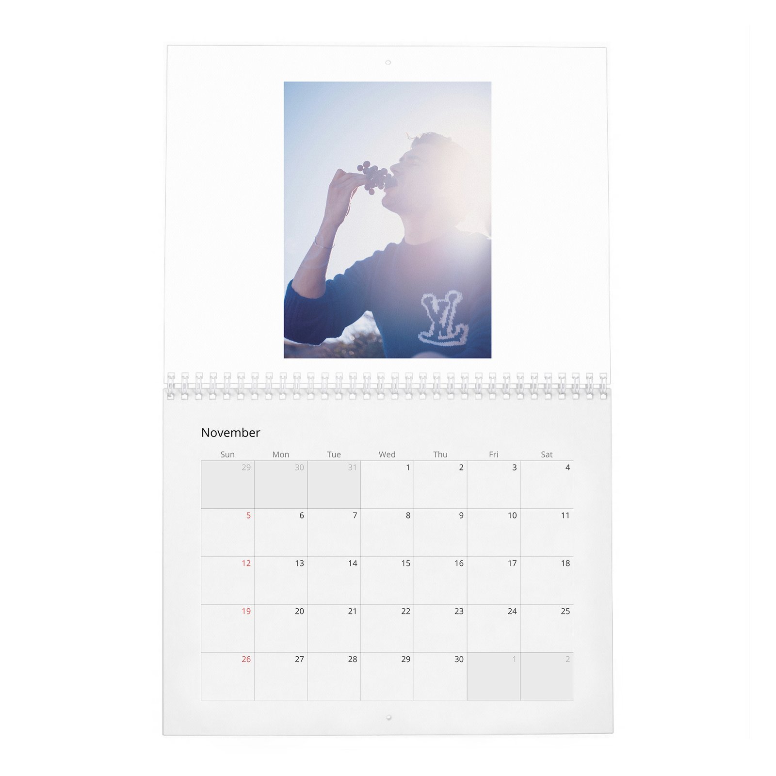 11 David Corenswet - Man About Town 2027 Wall Calendar